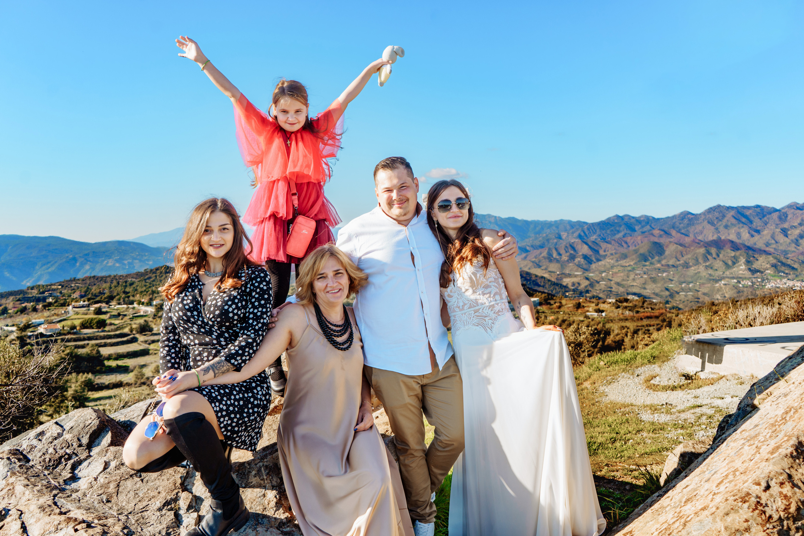 Jury and Kristina. Photographer in Cyprus