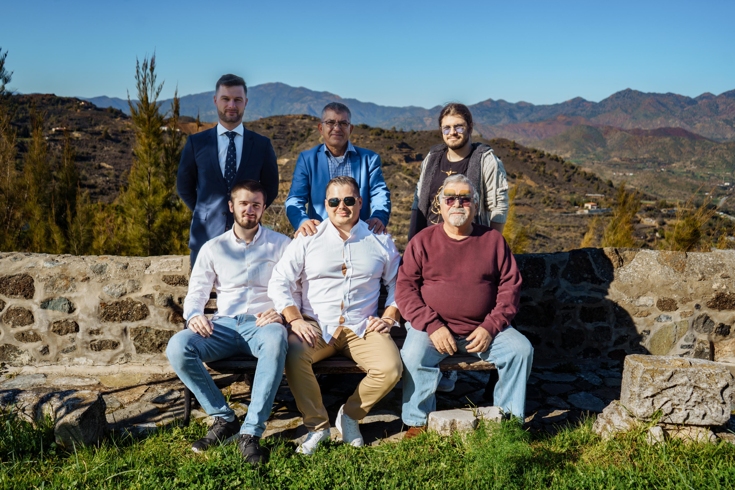 Jury and Kristina. Photographer in Cyprus