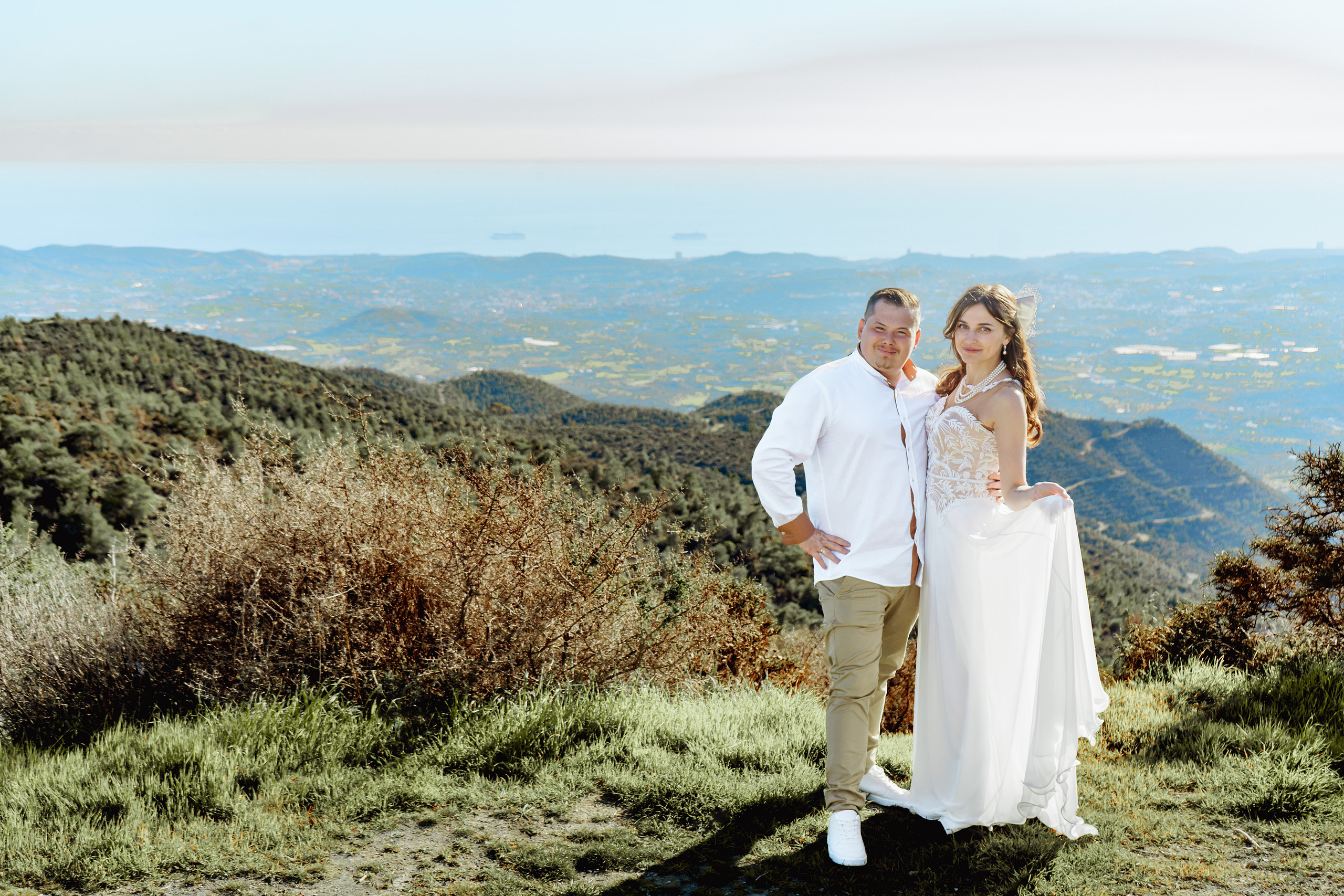 Jury and Kristina. Photographer in Cyprus