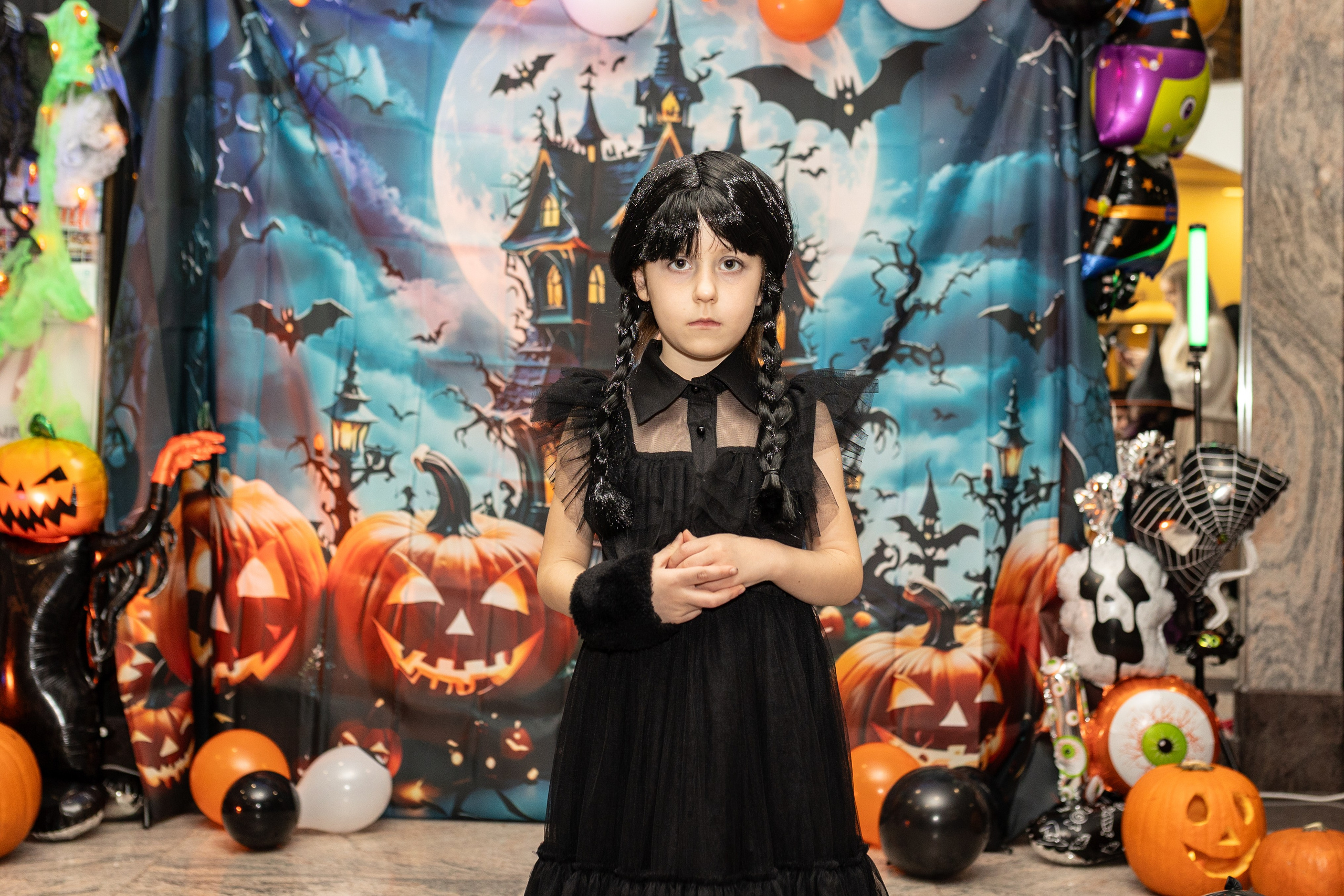 Leo dance studio Helloween 2025. Семейный и детский фотограф в Варшаве Мила Бобровская