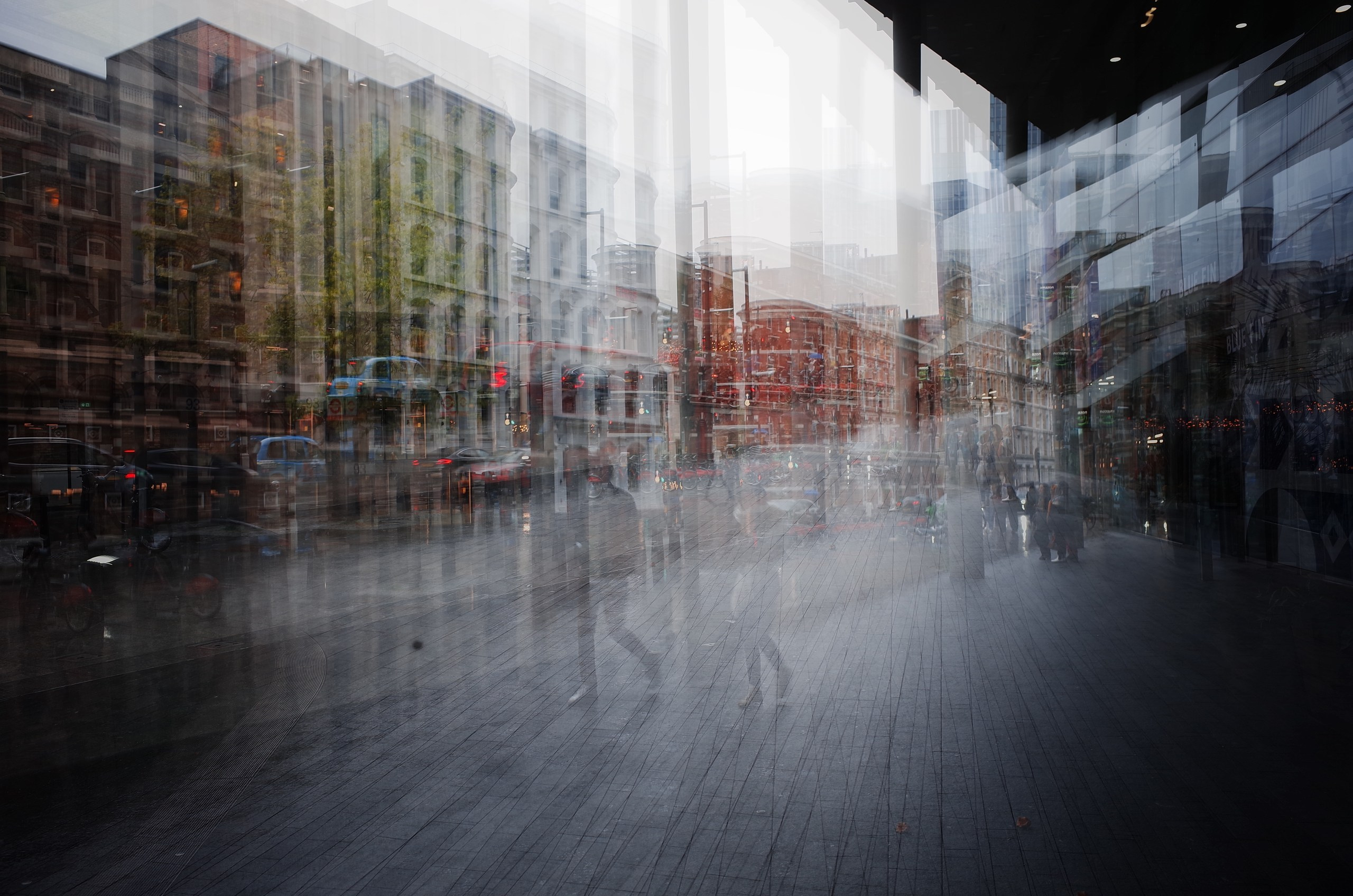 English (not yet summer) rain. Victoria Dini. Art photography in London / Folkestone, UK