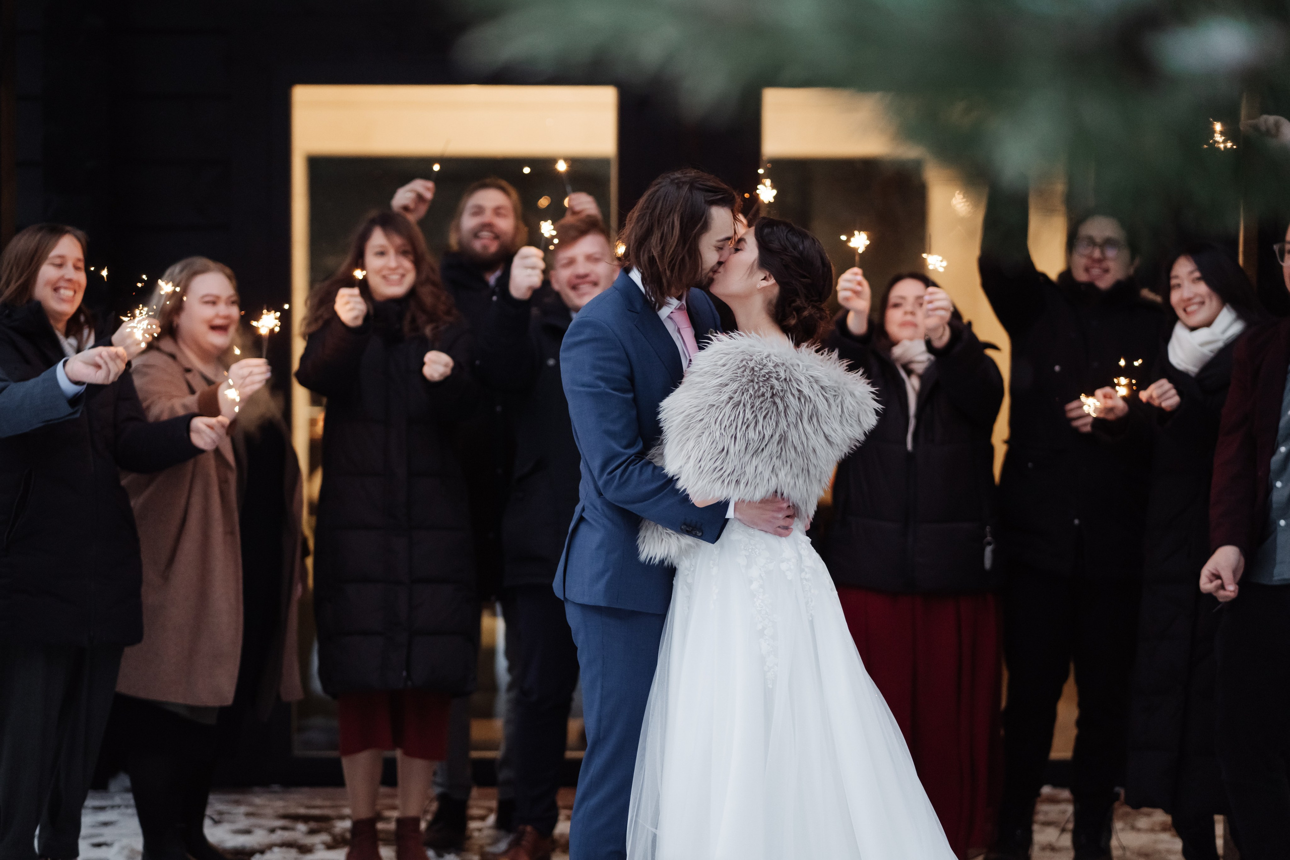 Winter bryllup. Bryllupsfotograf i hele Norge