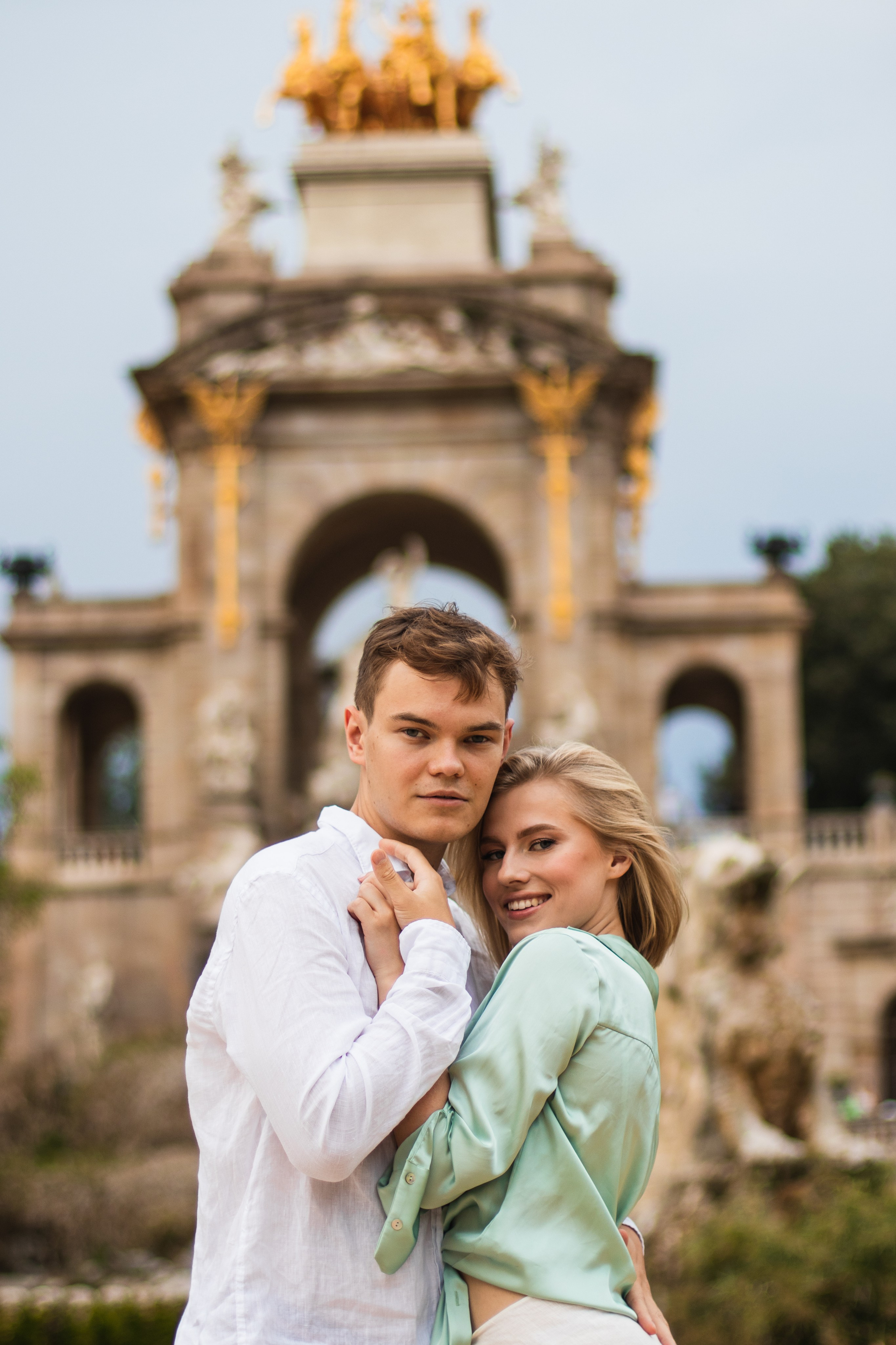 Юлия, парк Ciutadella и Arc del Triumf. Главная