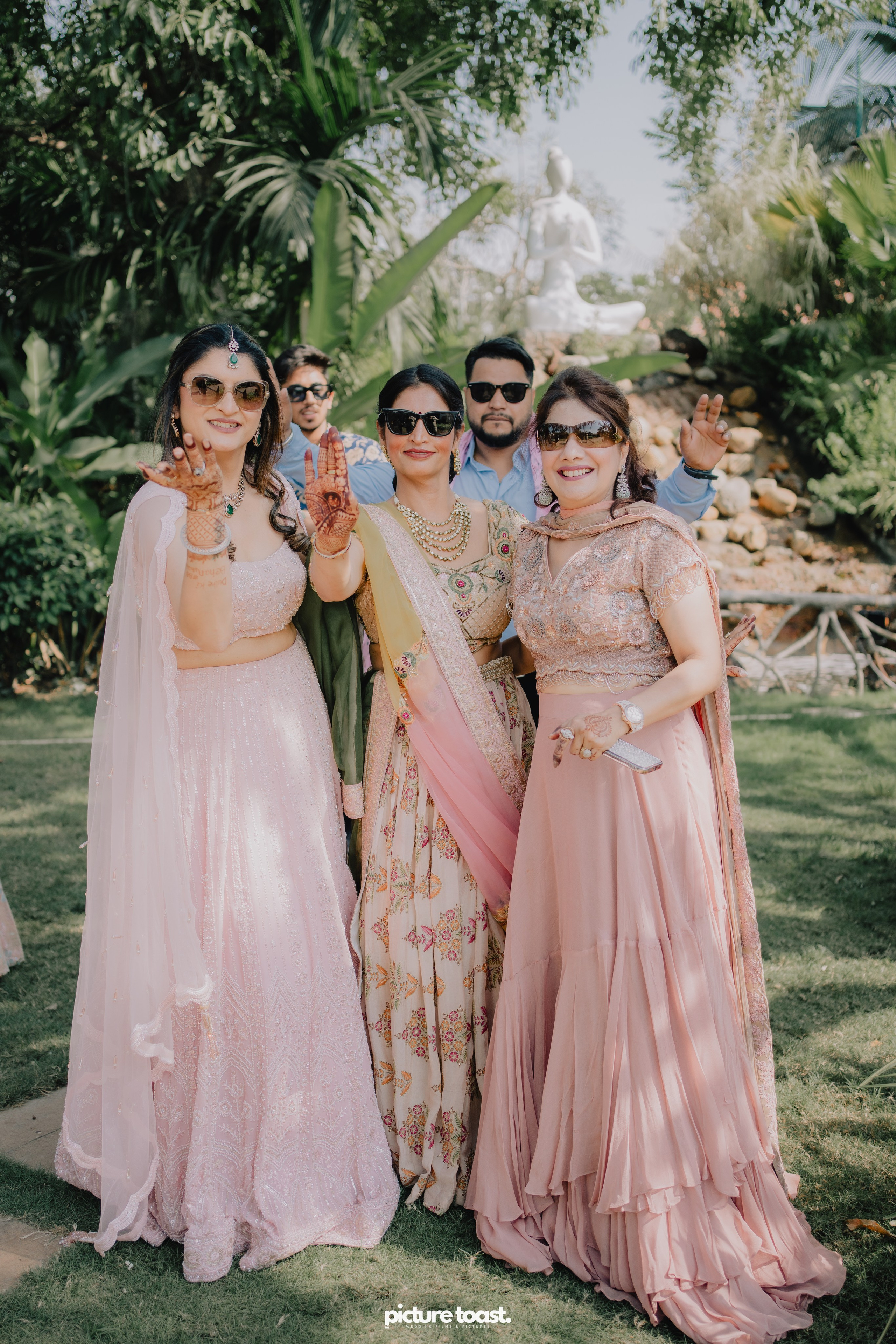 Varamala Ft. Barbie & Aneesh. Fine art Wedding Photographers in India & Canada