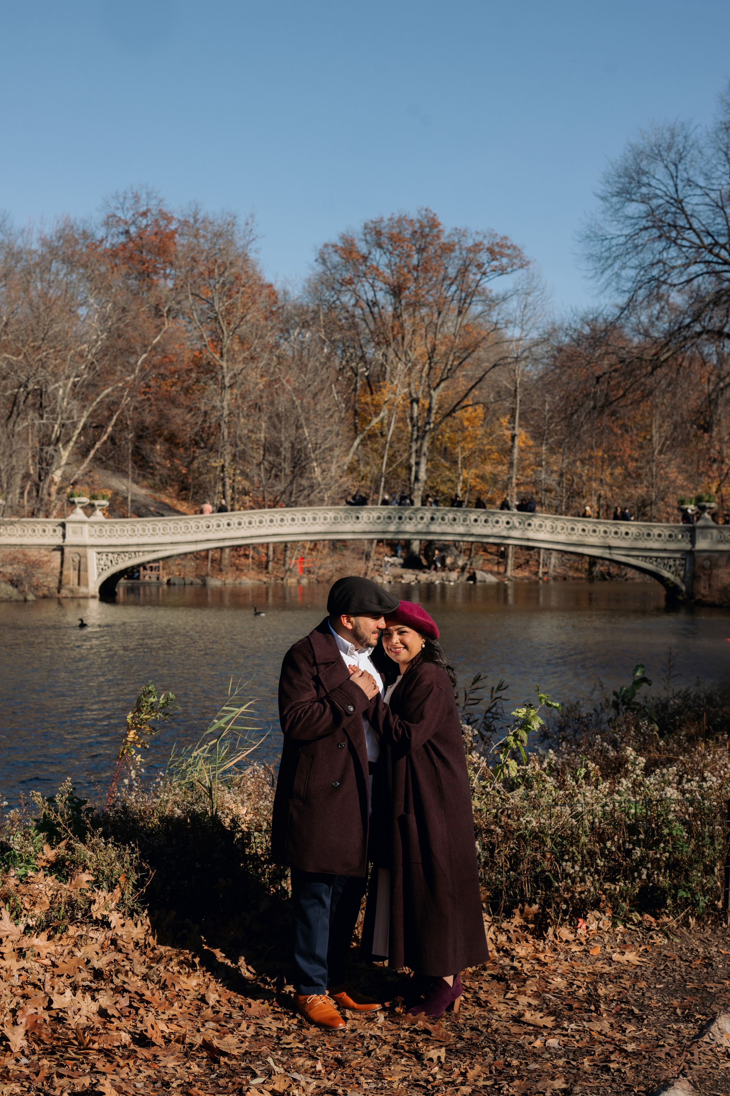 Marina and Mina | Central Park Engagement Session