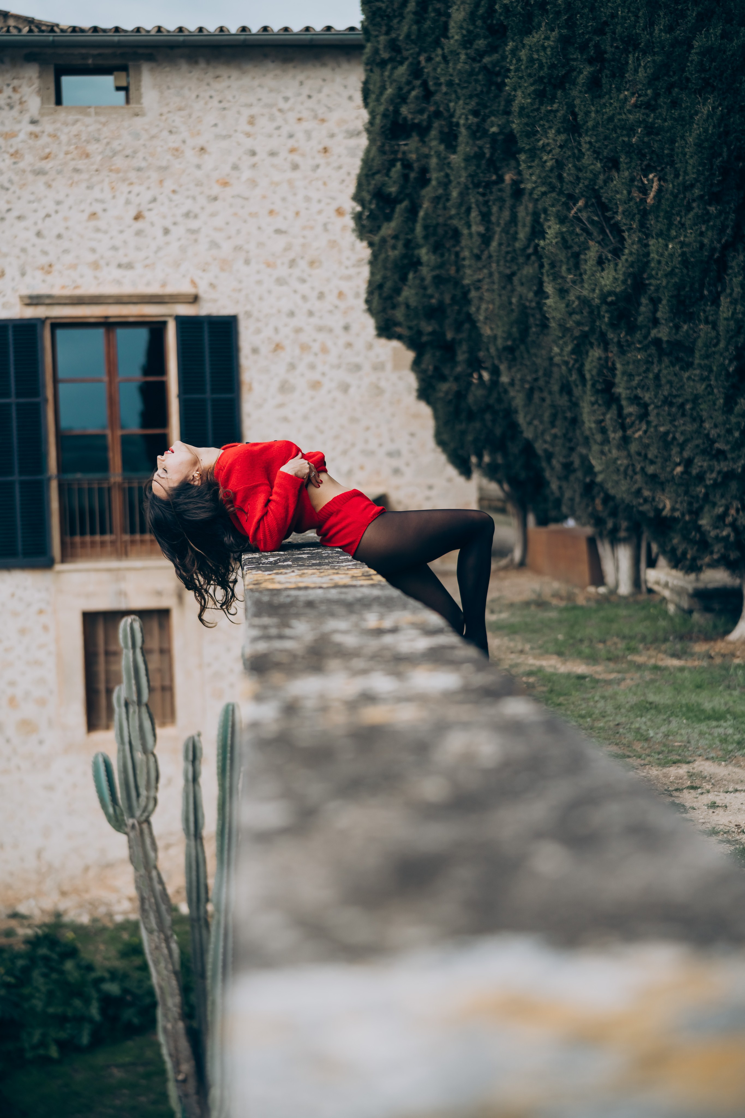 Lady in red. Fotógrafo en Palma de Mallorca