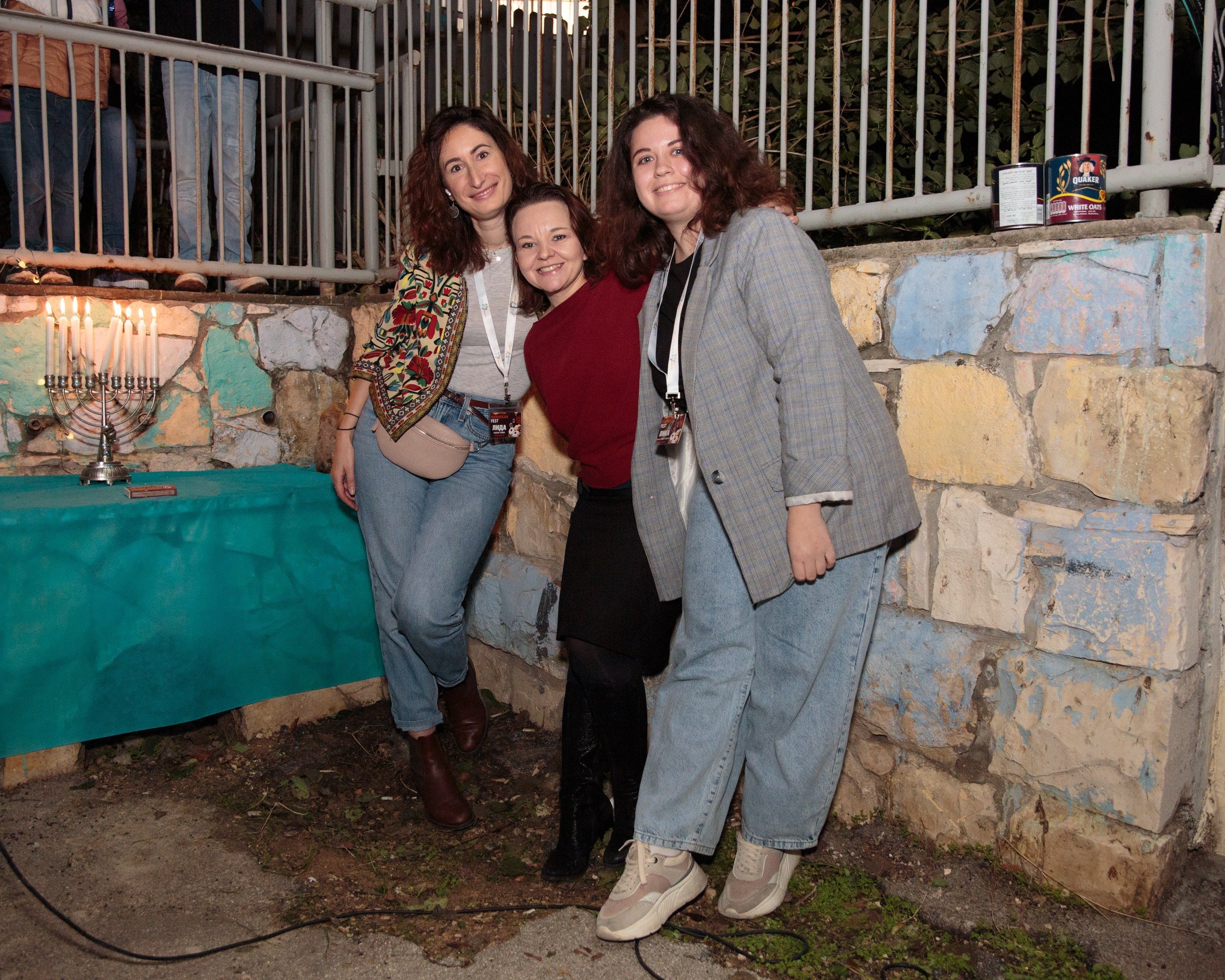 Городская Ханука Хайфа 2023. Портретный и репортажный фотограф в Израиле Рома Бирман