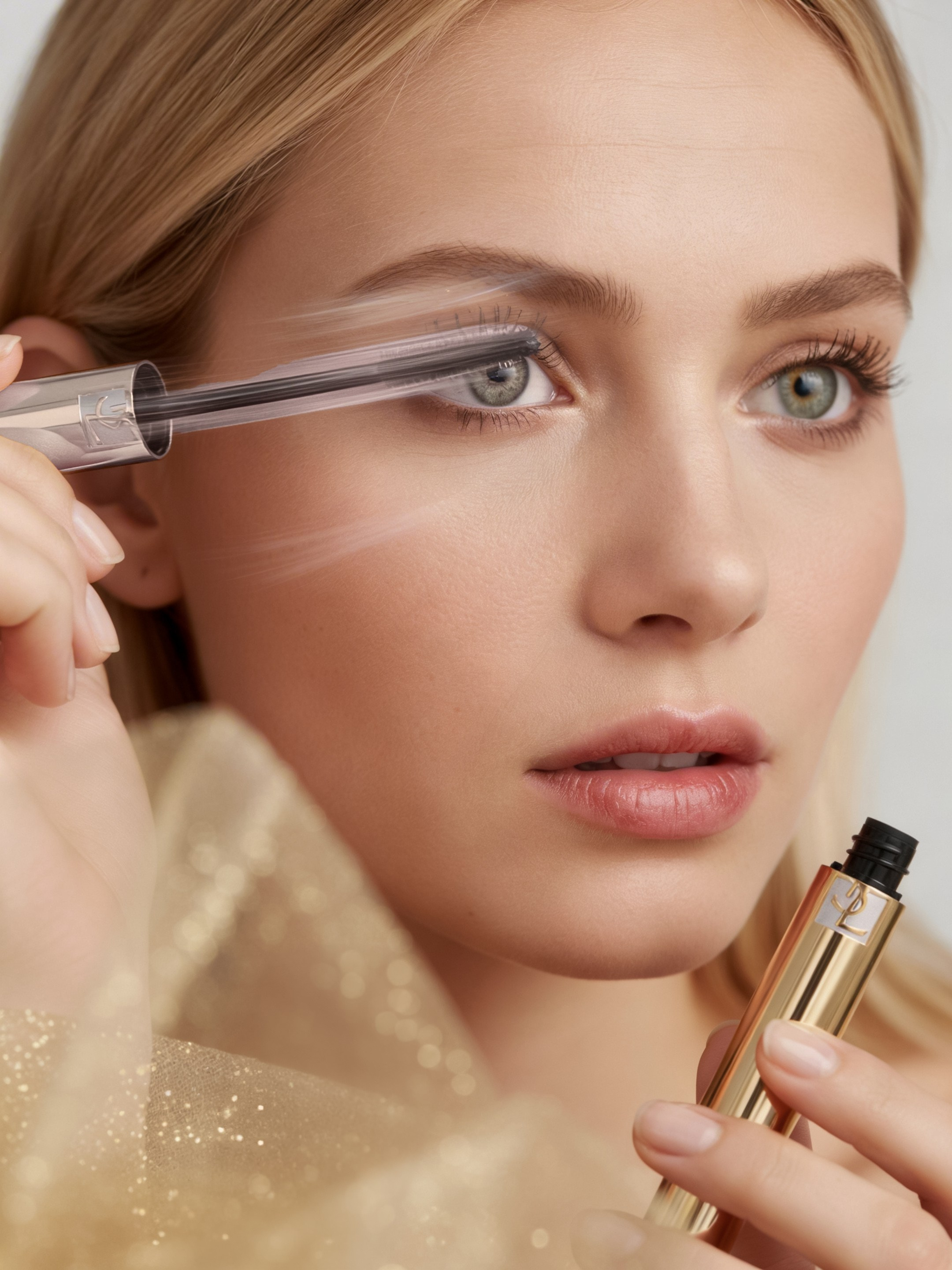 Ai photo for YSL mascara. Digital Creator | AI Visuals | Content for Social Media