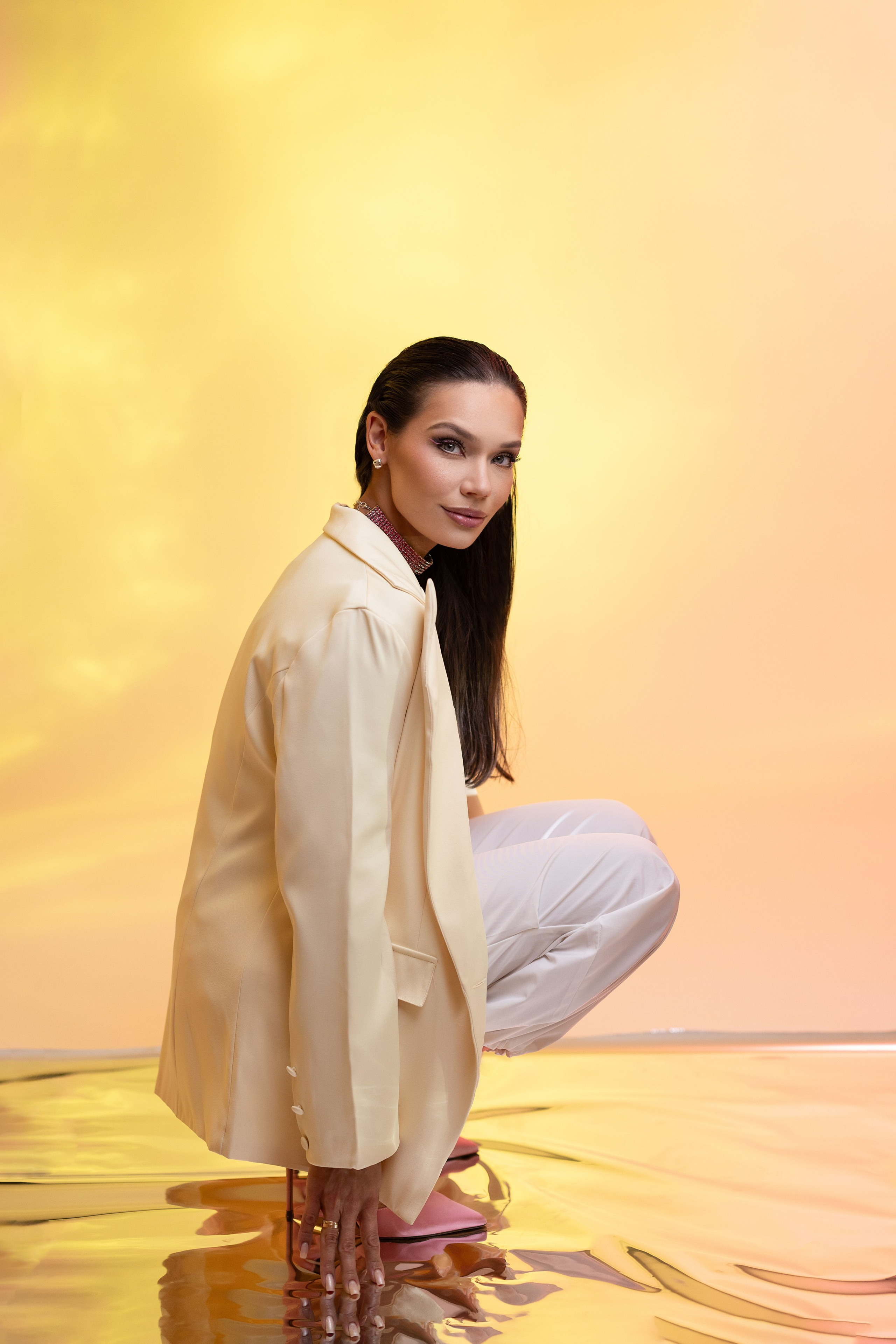 Studio photoshoot. Newborn photographer Sacramento