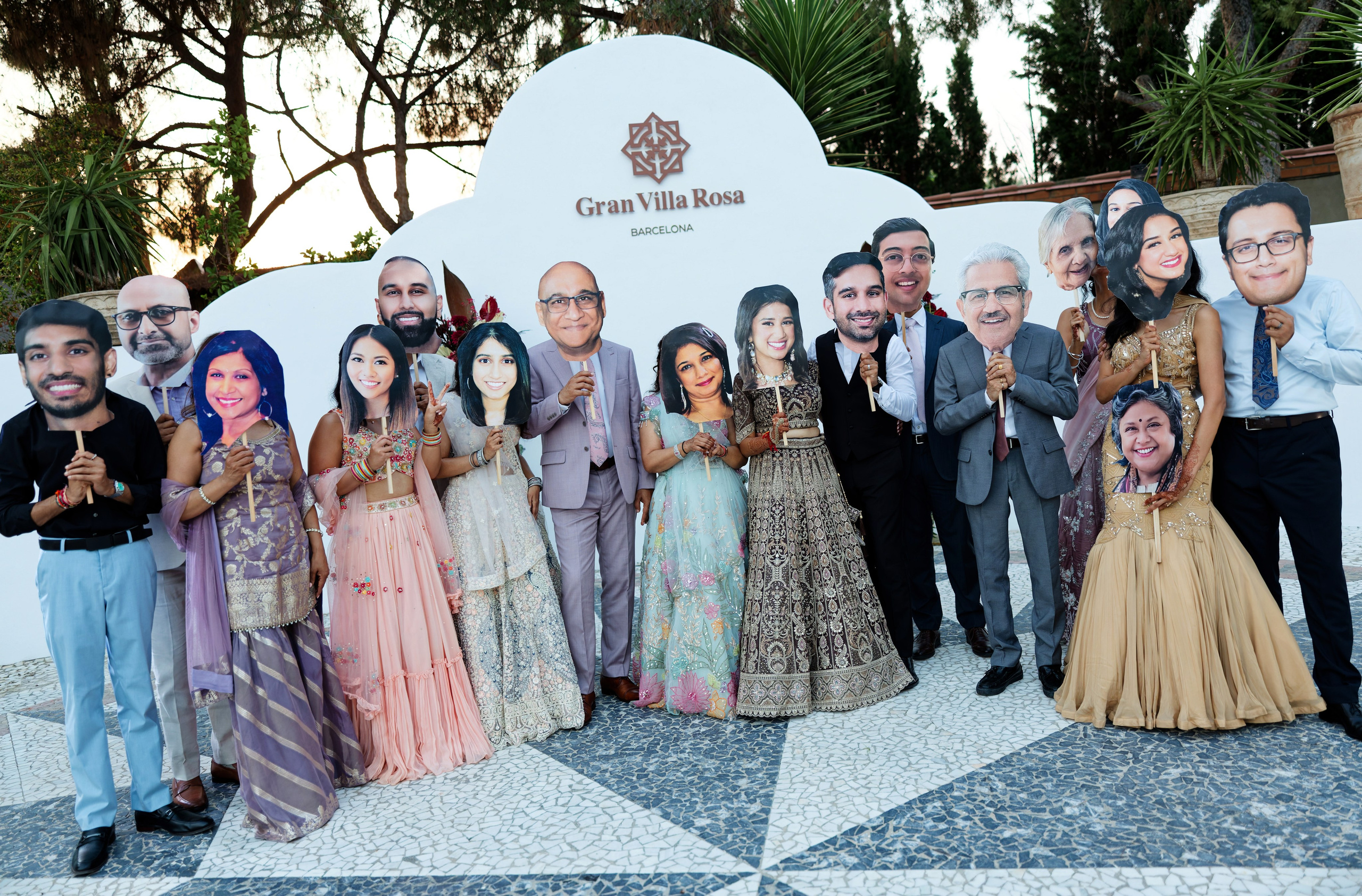 Indian wedding at Gran Villa Rosa, Barcelona, Spain Preview