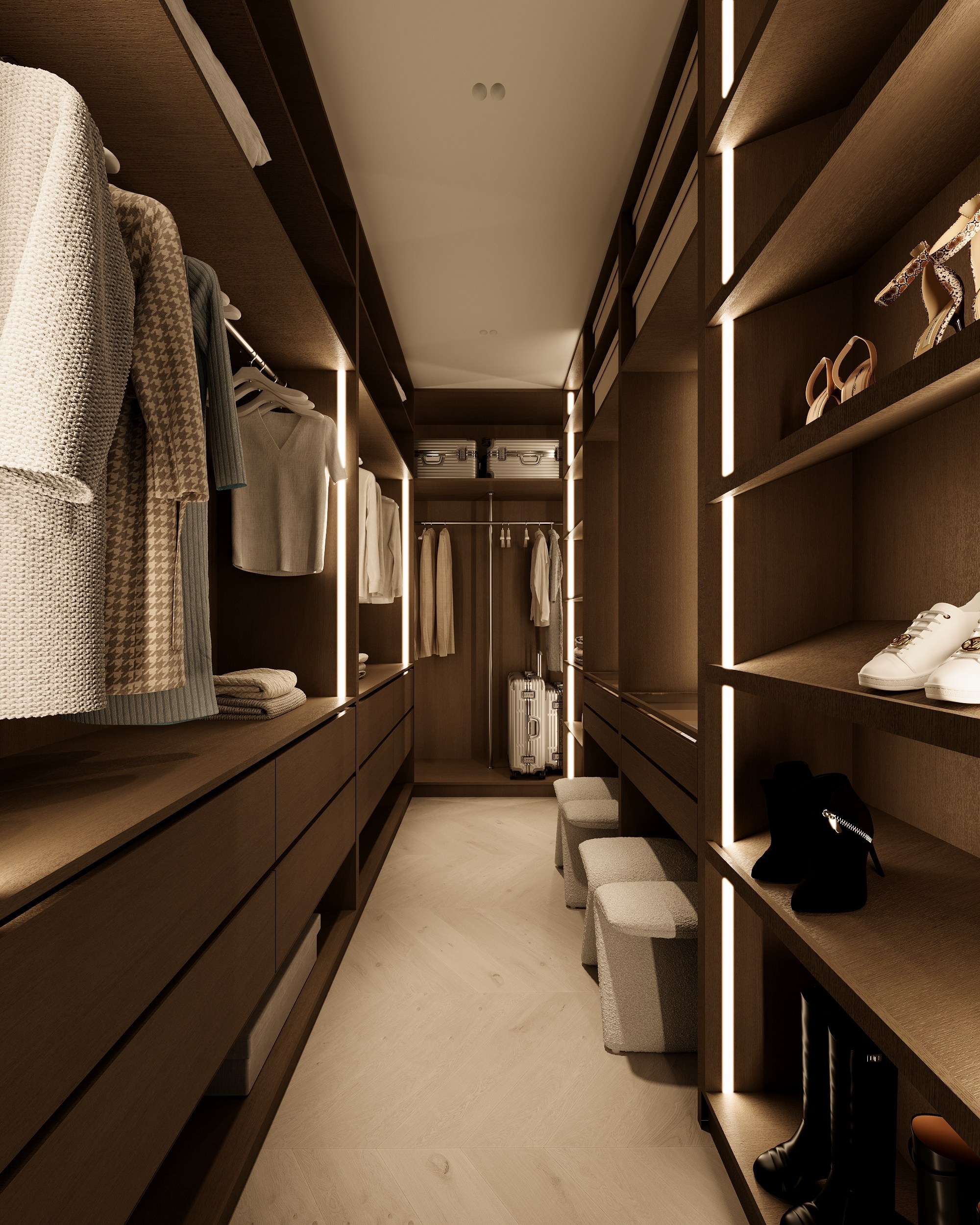 Vilnius 84 m2. Bliu.design — dizainas / interjeras / architektūra / 3D vizualizacijos