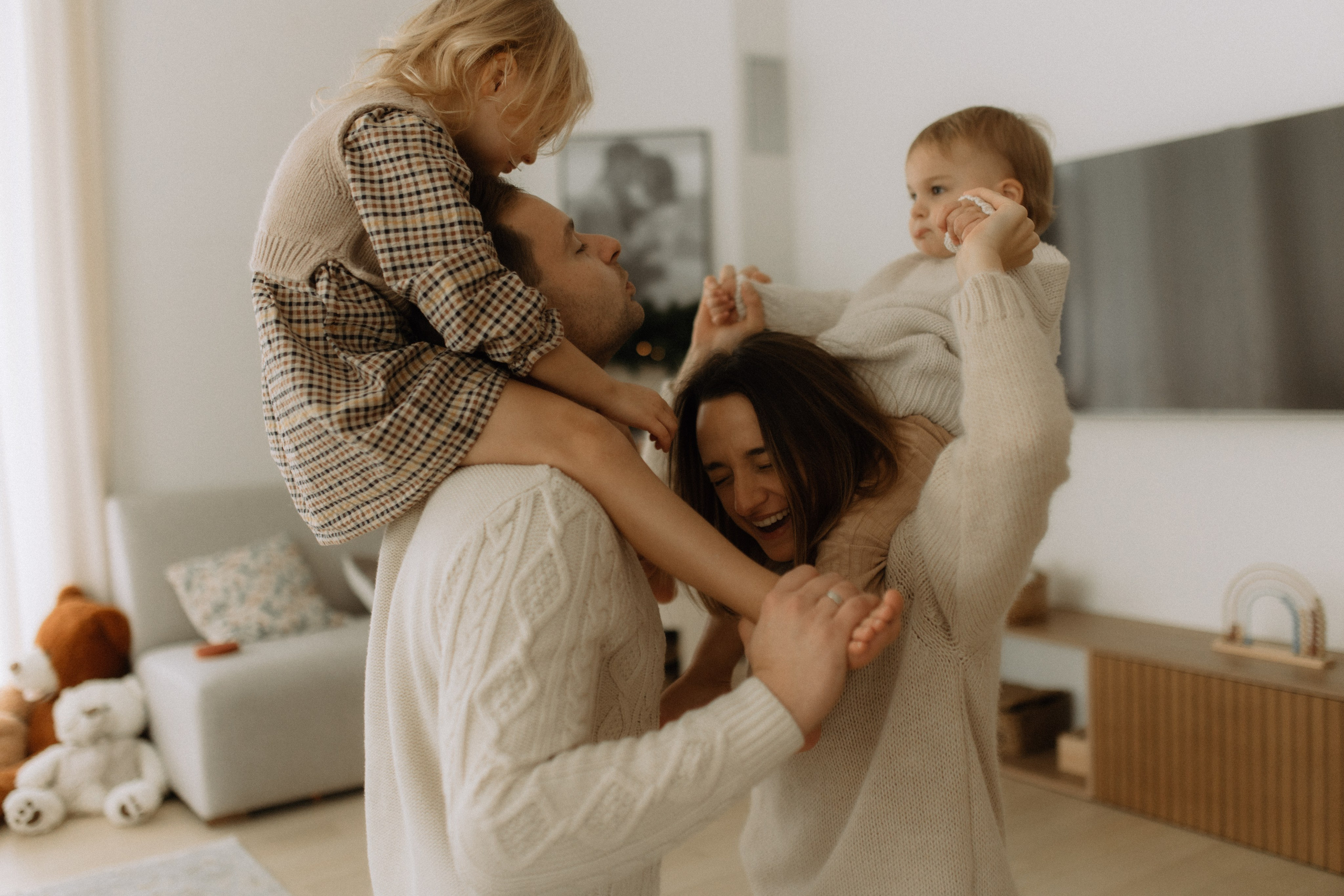 Šventinė šeimos fotosesija | NAMAI. Vestuvių ir šeimų fotografė Lena Bondarenko / belove photo