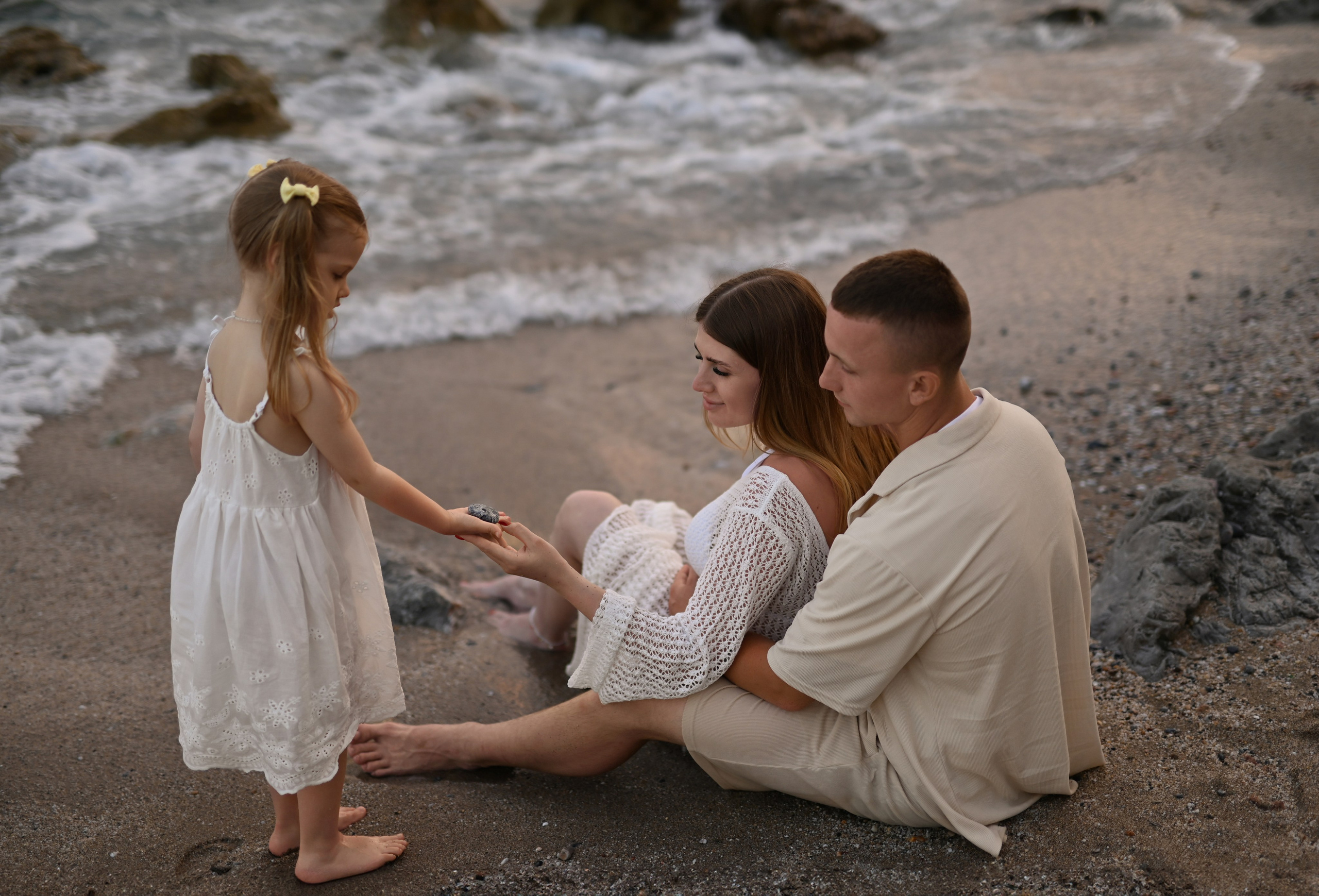 Съемка беременности. Фотограф в Алании (Аланье), Сиде, Манавгате. Турция