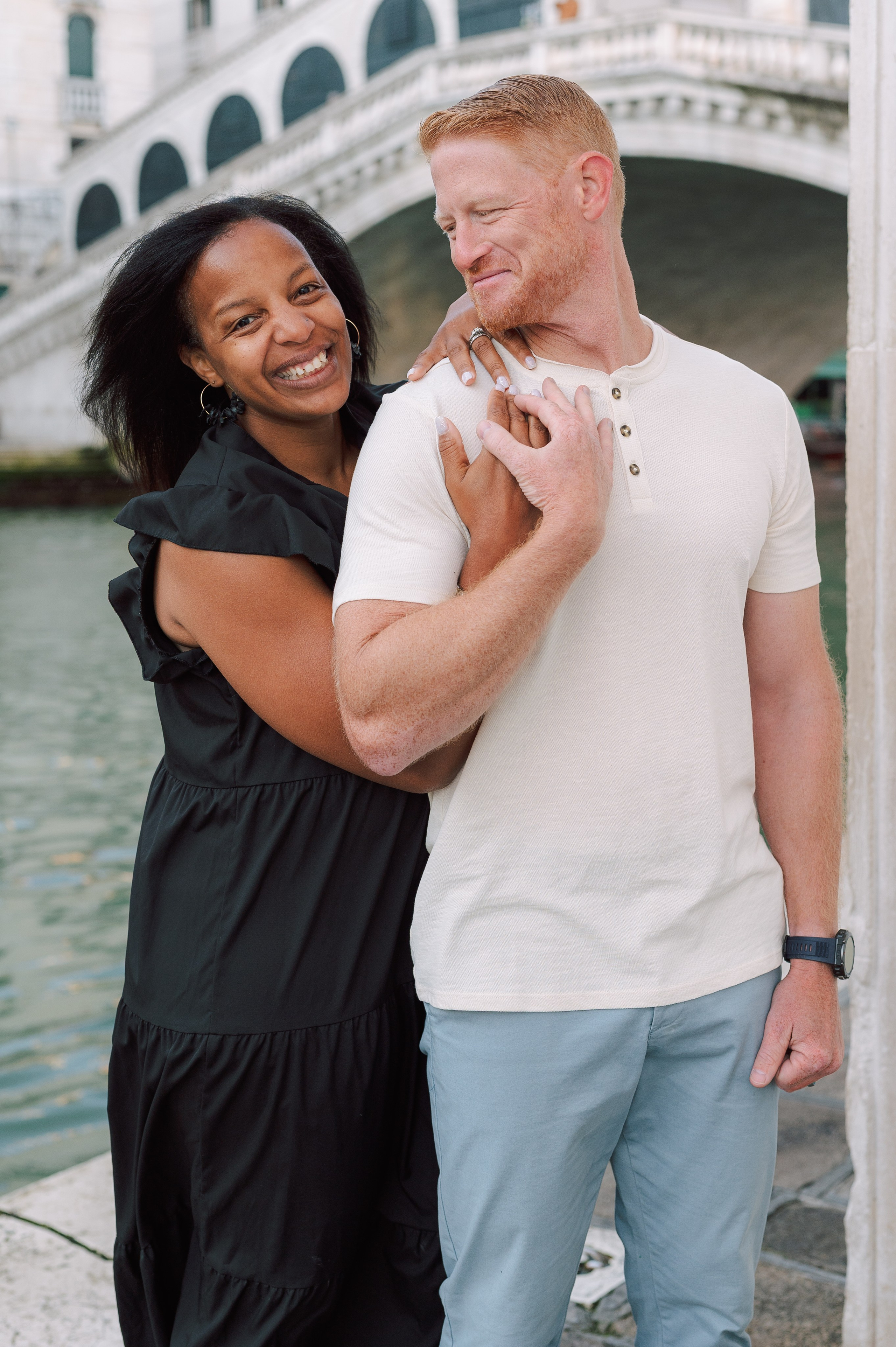 Eliza, Elena, Elliana, Teresa and Brad. Photographer in Venice Anna Terzi