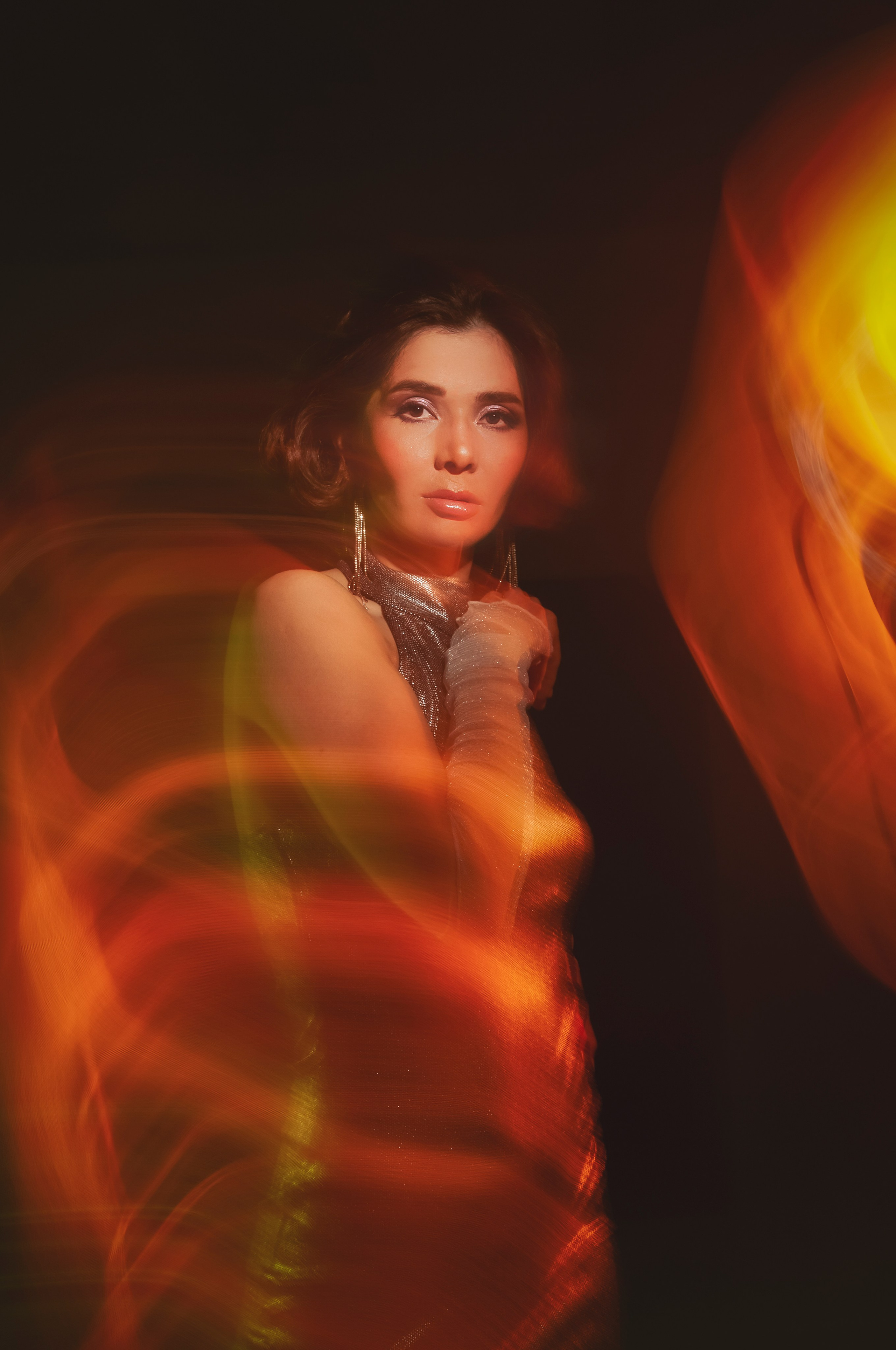 COLORED LIGHTING. PERSONAL PHOTOGRAPHER