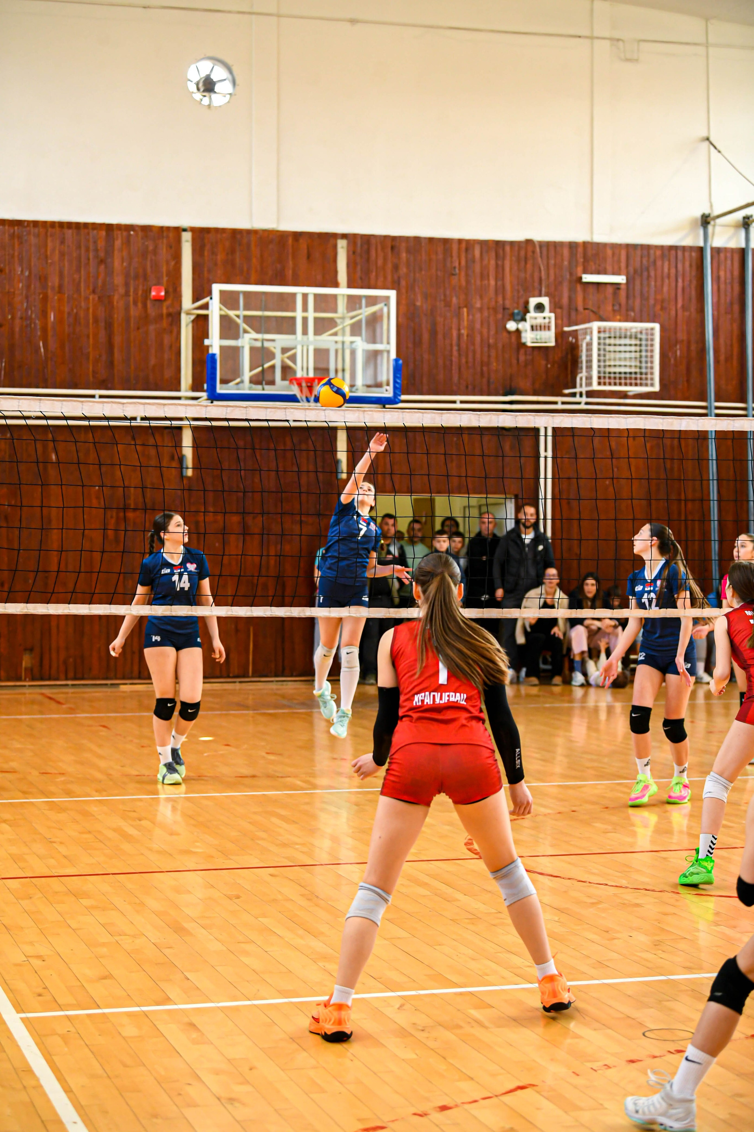 Odbojka 22.03.  Radnicki KG — BlockVolley JAG. Foto Simic Jagodina