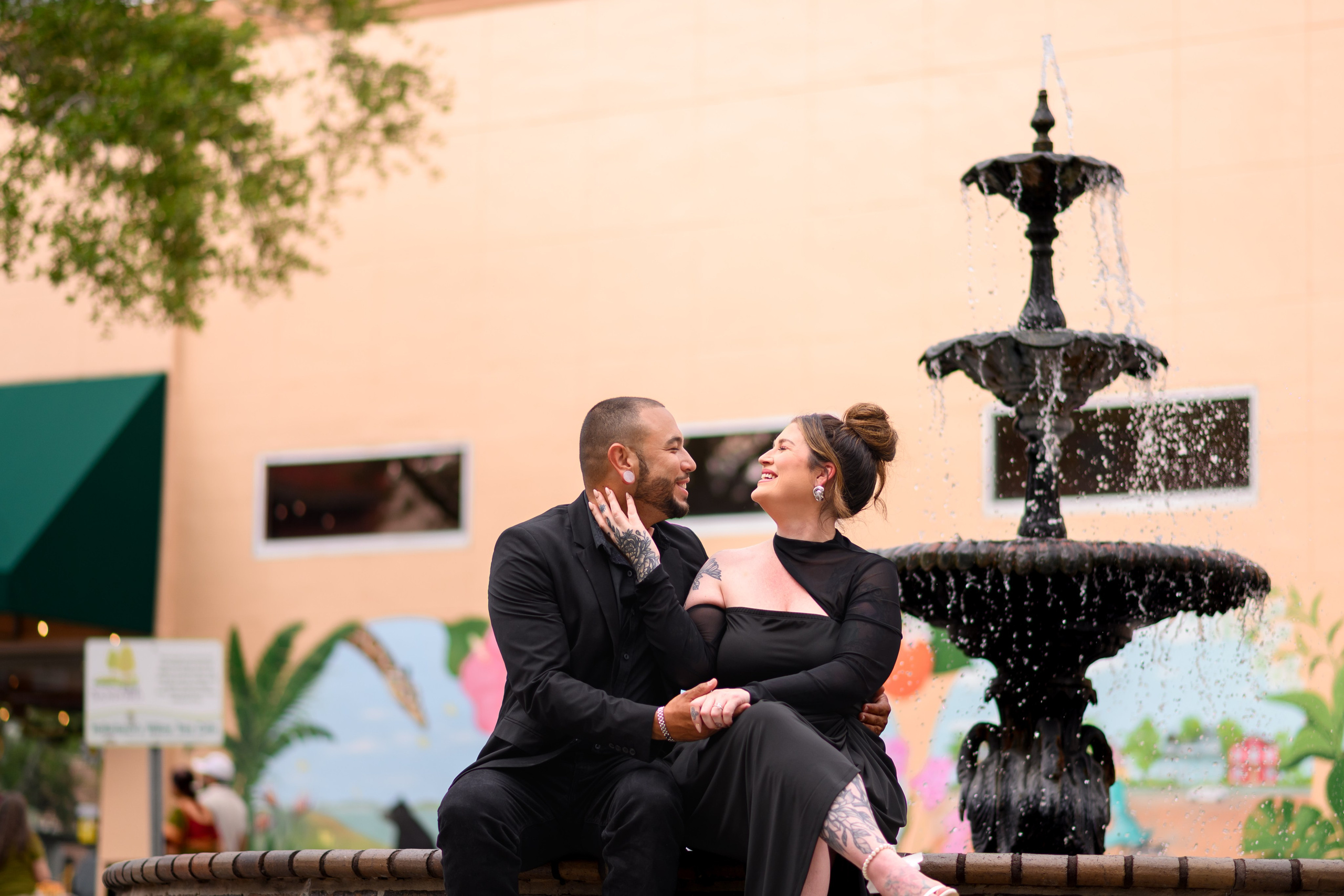 Engagement Session — Downtown Sanford, Florida,