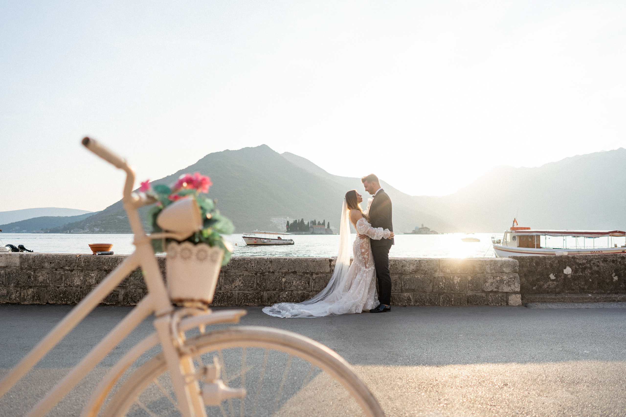 Prewedding-fotografering i Montenegro