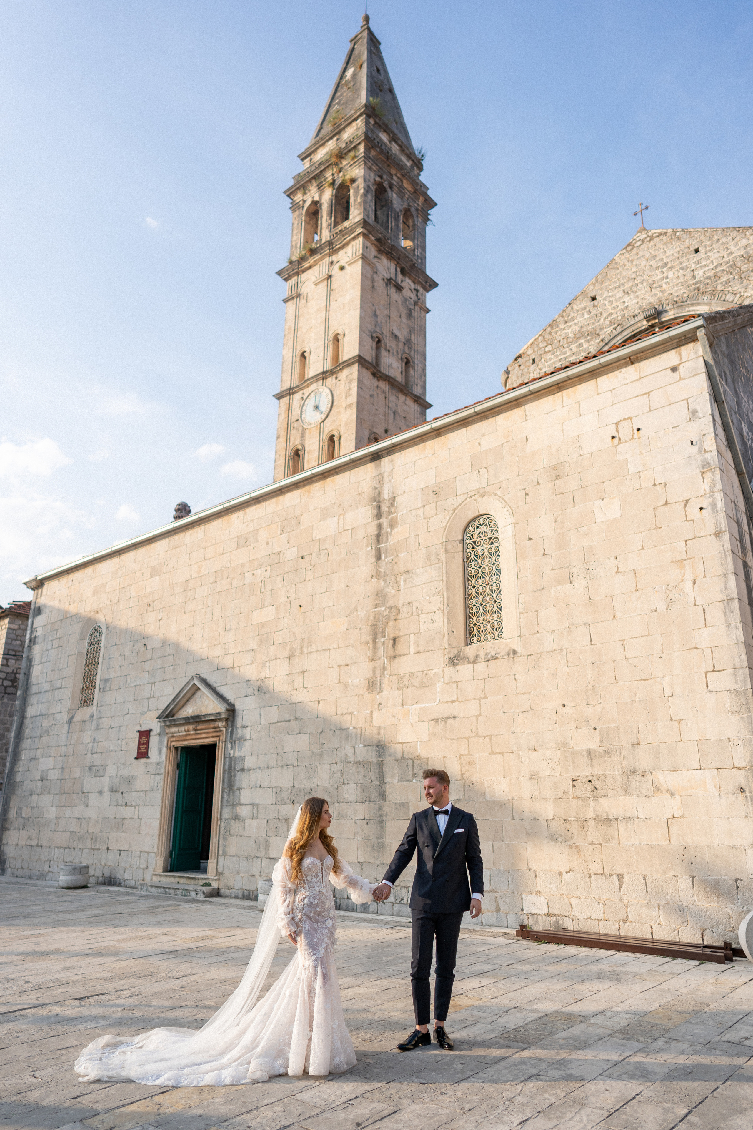 Prewedding-fotografering i Montenegro