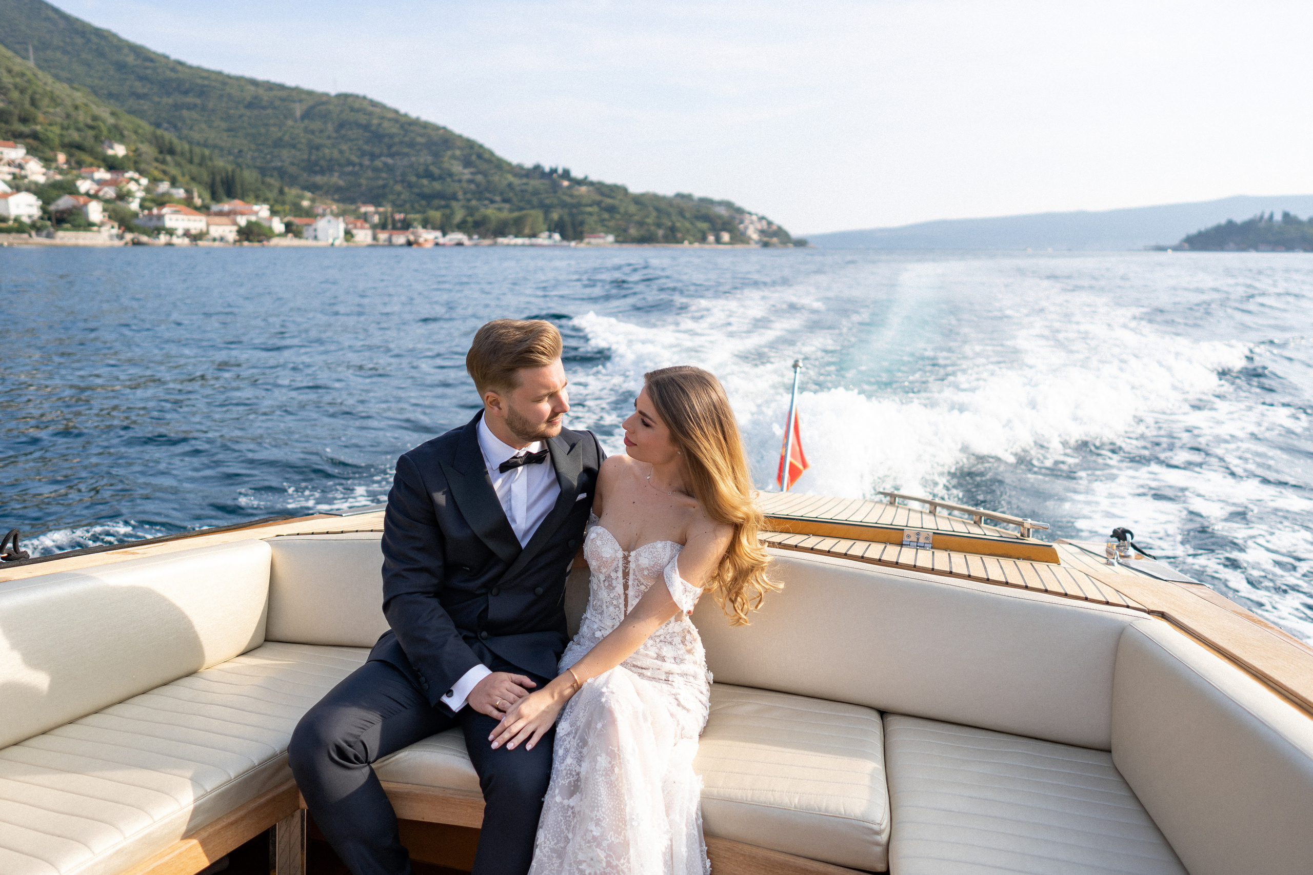 Prewedding-fotografering i Montenegro