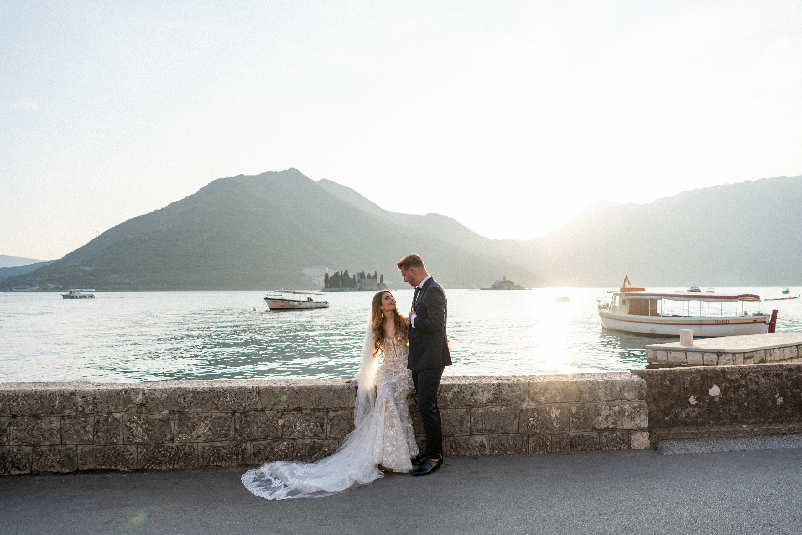 Prewedding-fotografering i Montenegro