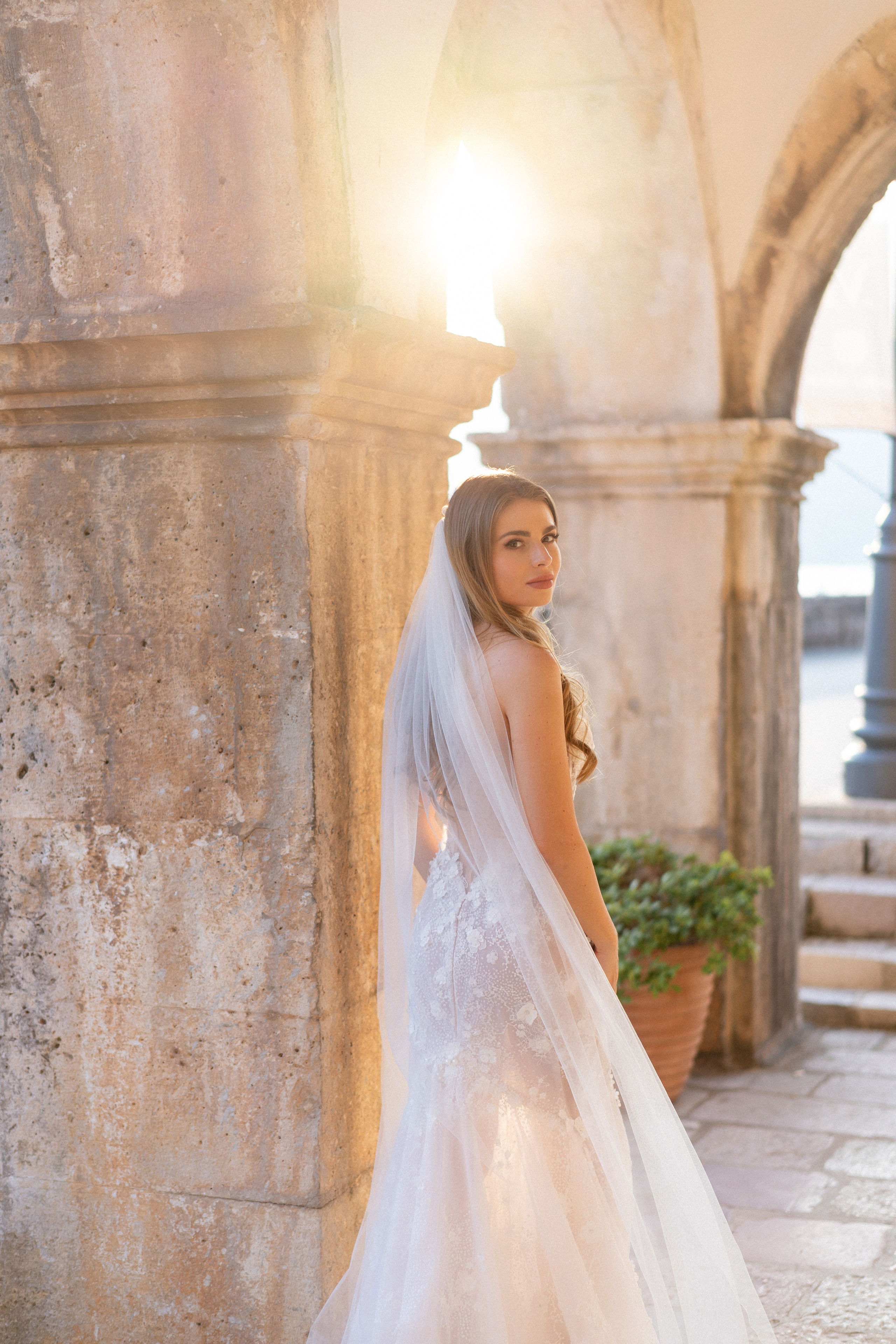 Prewedding-fotografering i Montenegro