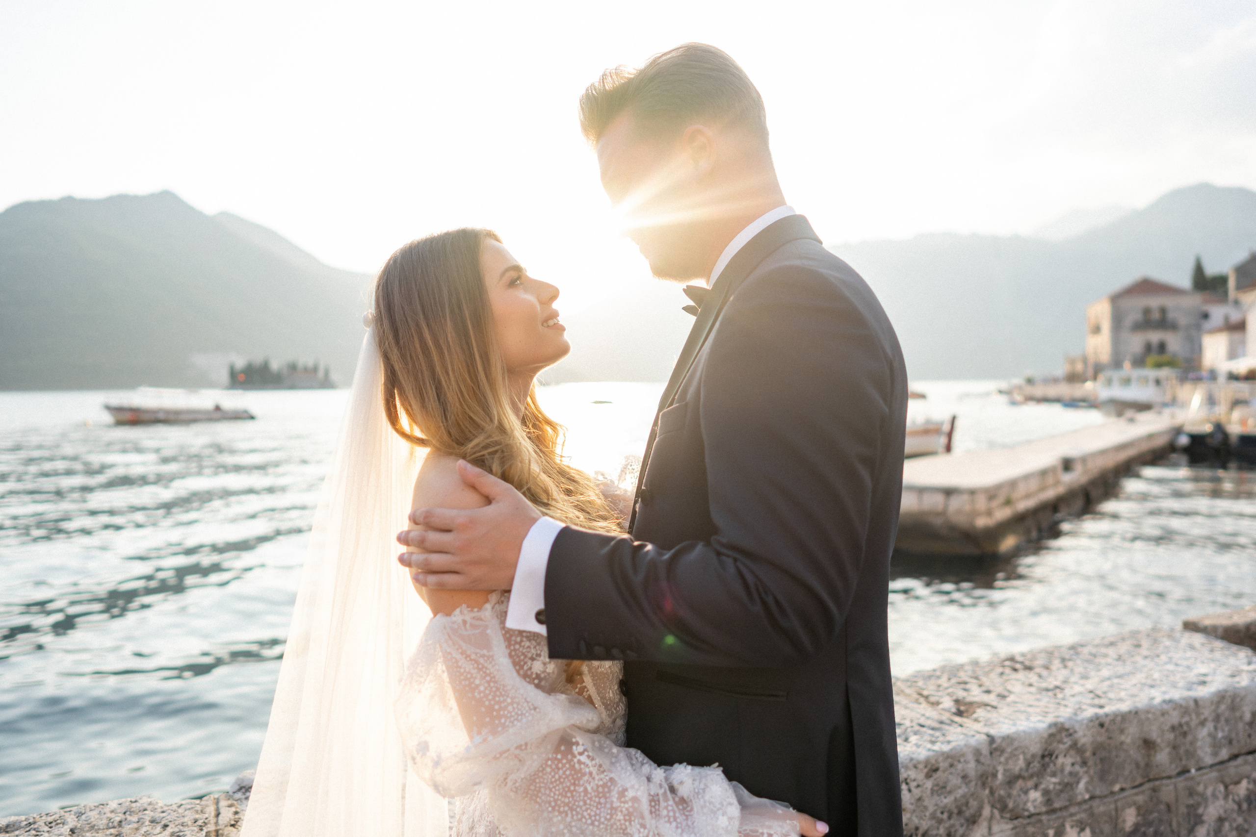 Prewedding-fotografering i Montenegro