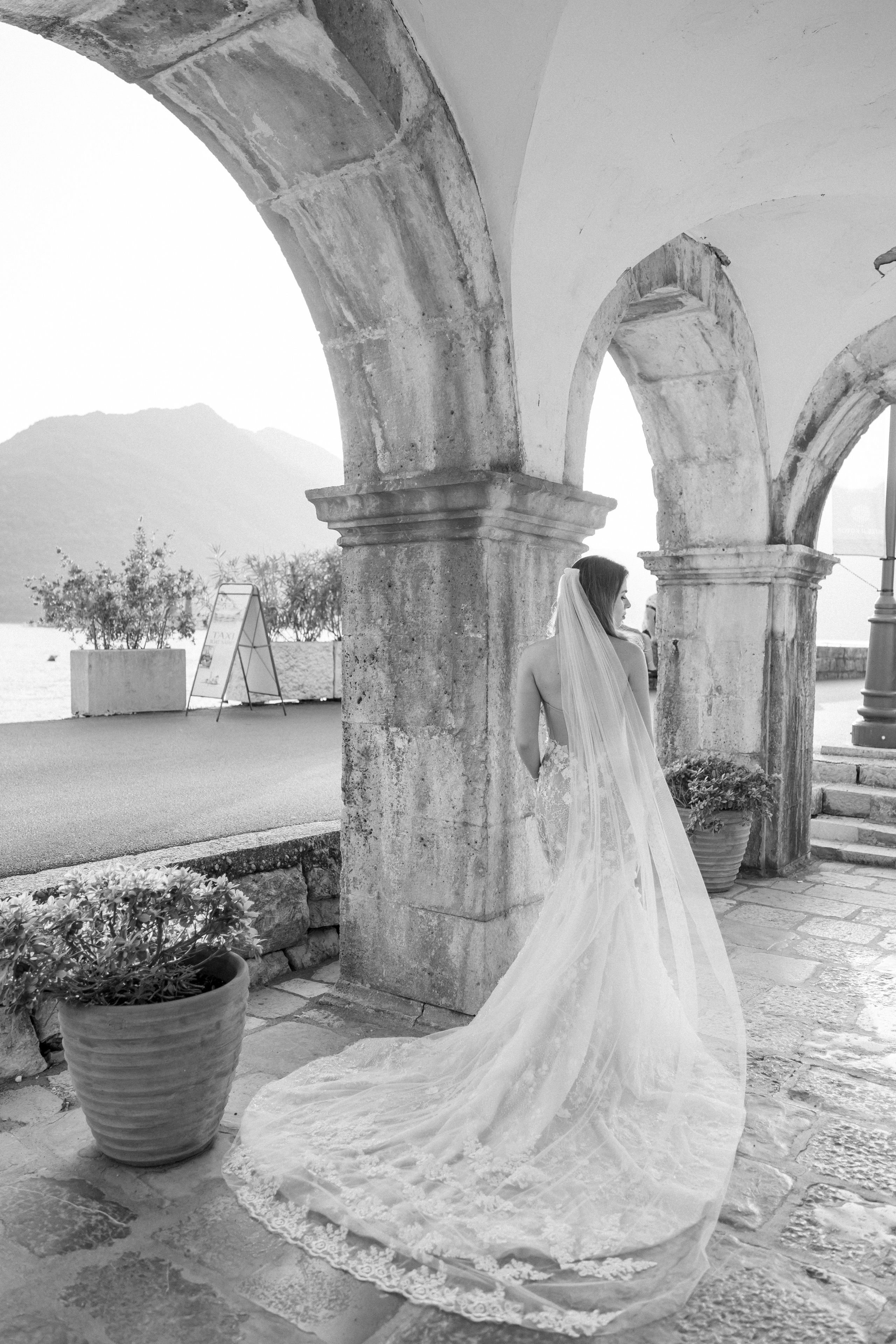 Prewedding-fotografering i Montenegro