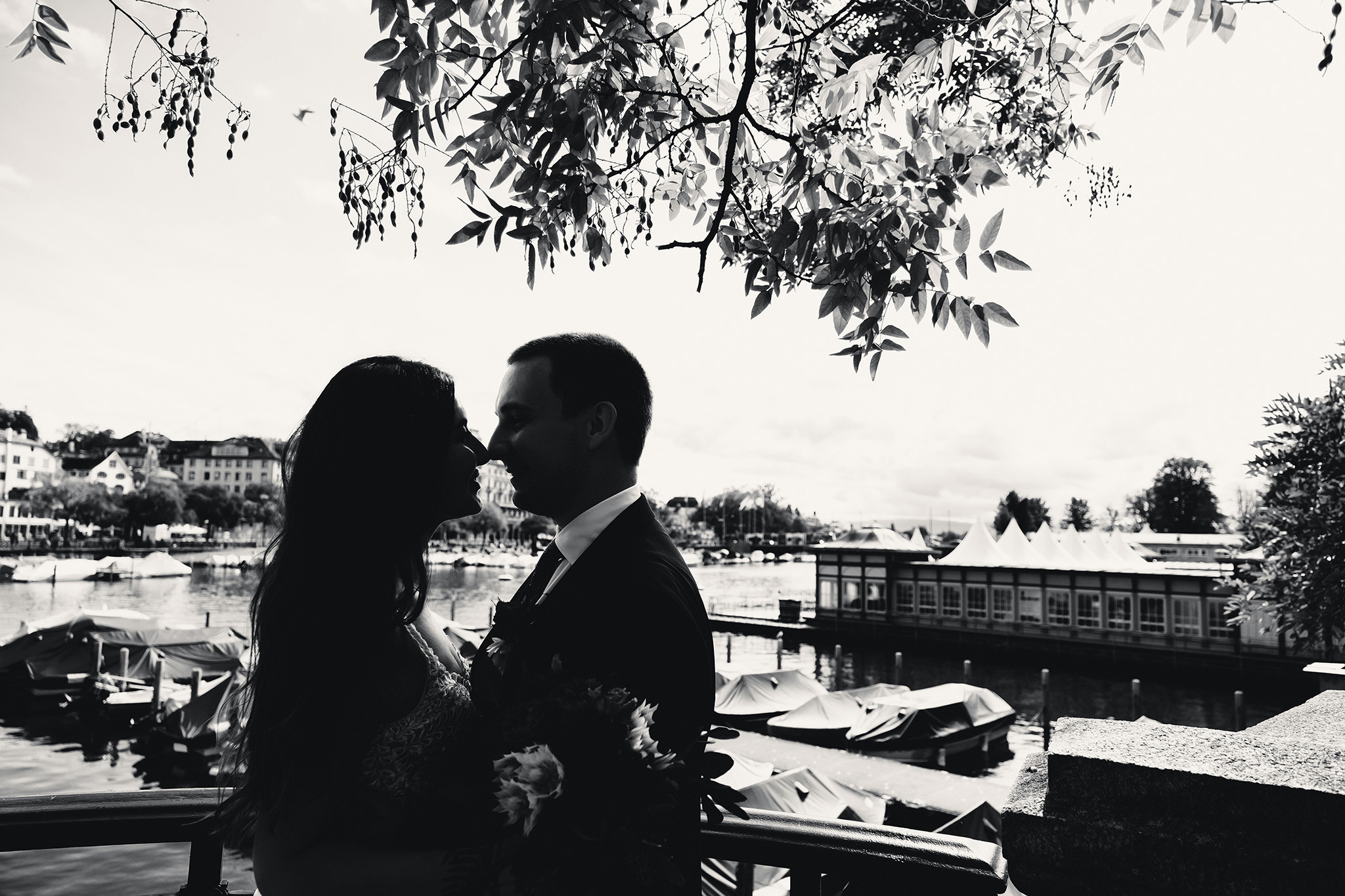 ANASTASIA + DMITRY | CIVIL WEDDING, ZÜRICH STADTHAUS | RECHBERG GARDEN. HOME