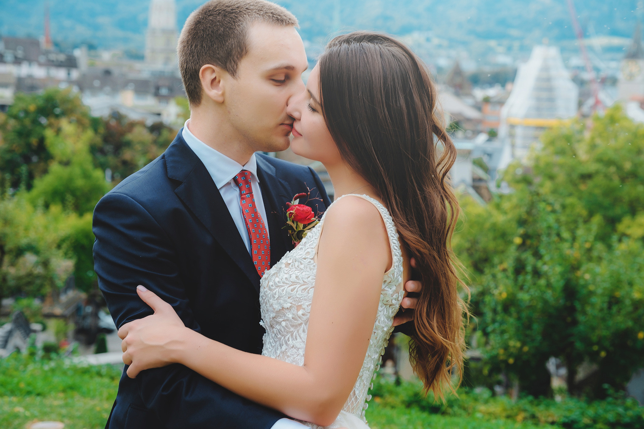 ANASTASIA + DMITRY | CIVIL WEDDING, ZÜRICH STADTHAUS | RECHBERG GARDEN. HOME