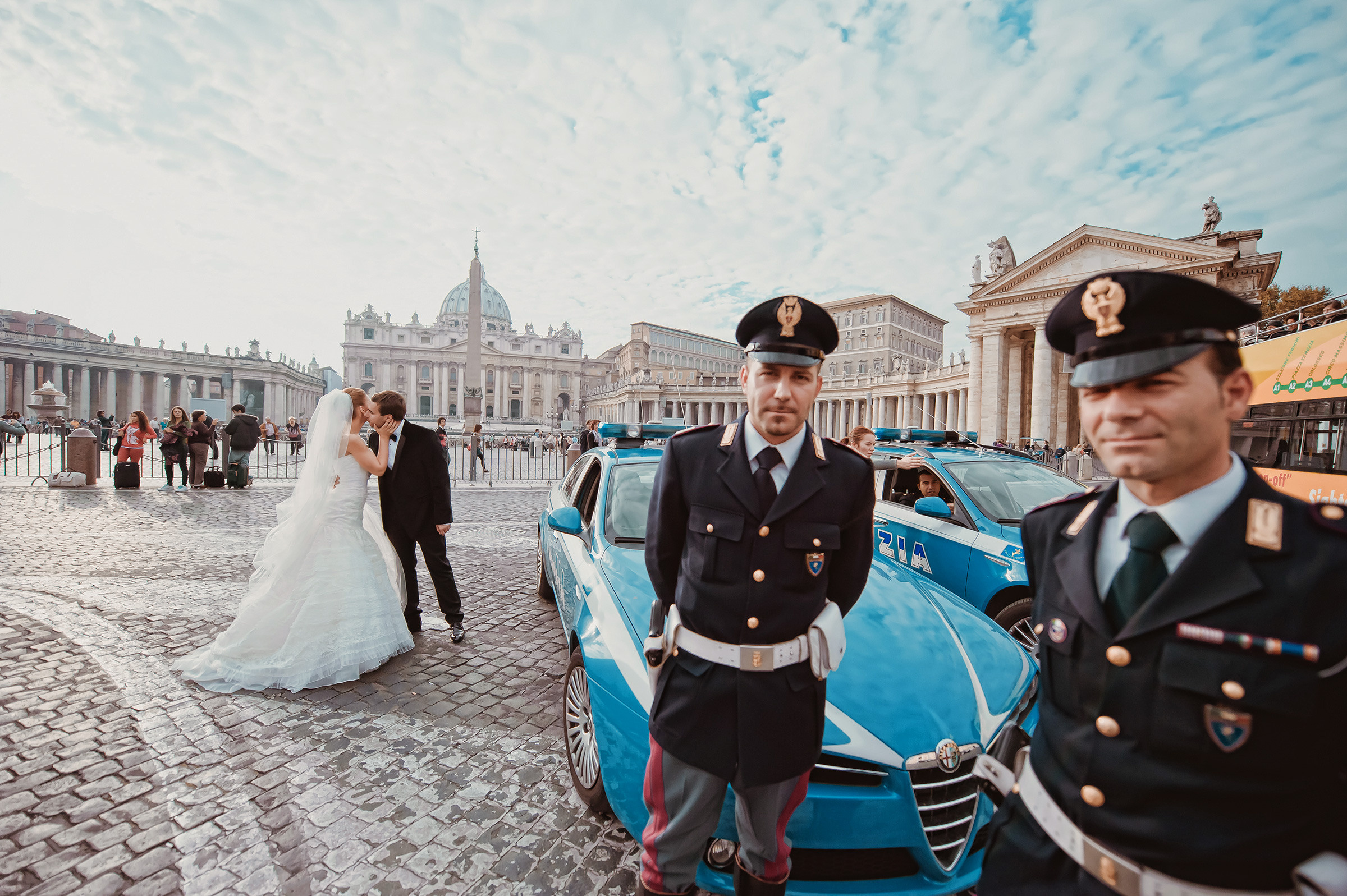 POLINA + DMITRY | RELIGIOUS WEDDING IN ROME. HOME