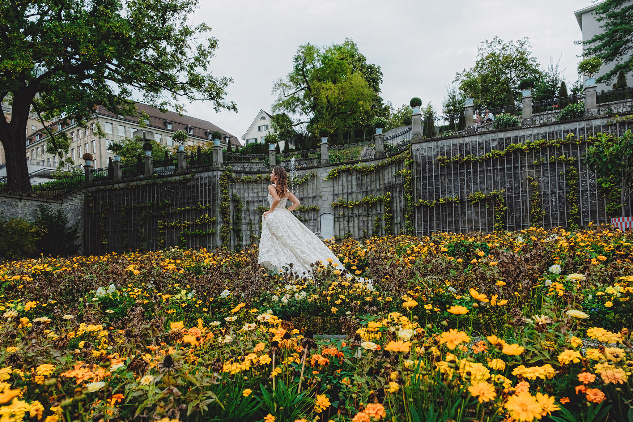 ANASTASIA + DMITRY | CIVIL WEDDING, ZÜRICH STADTHAUS | RECHBERG GARDEN. HOME
