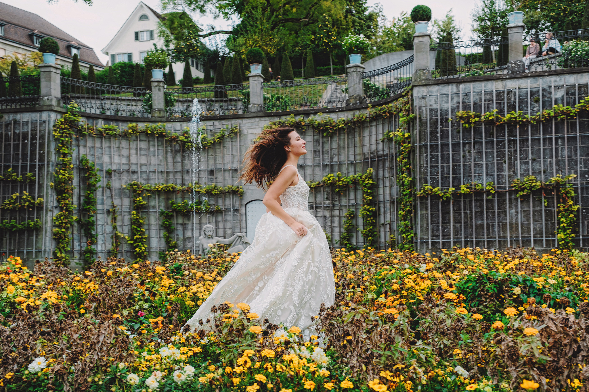 ANASTASIA + DMITRY | CIVIL WEDDING, ZÜRICH STADTHAUS | RECHBERG GARDEN. HOME