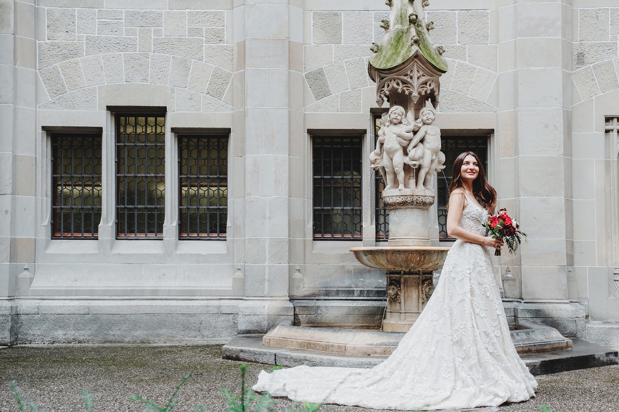 ANASTASIA + DMITRY | CIVIL WEDDING, ZÜRICH STADTHAUS | RECHBERG GARDEN. HOME
