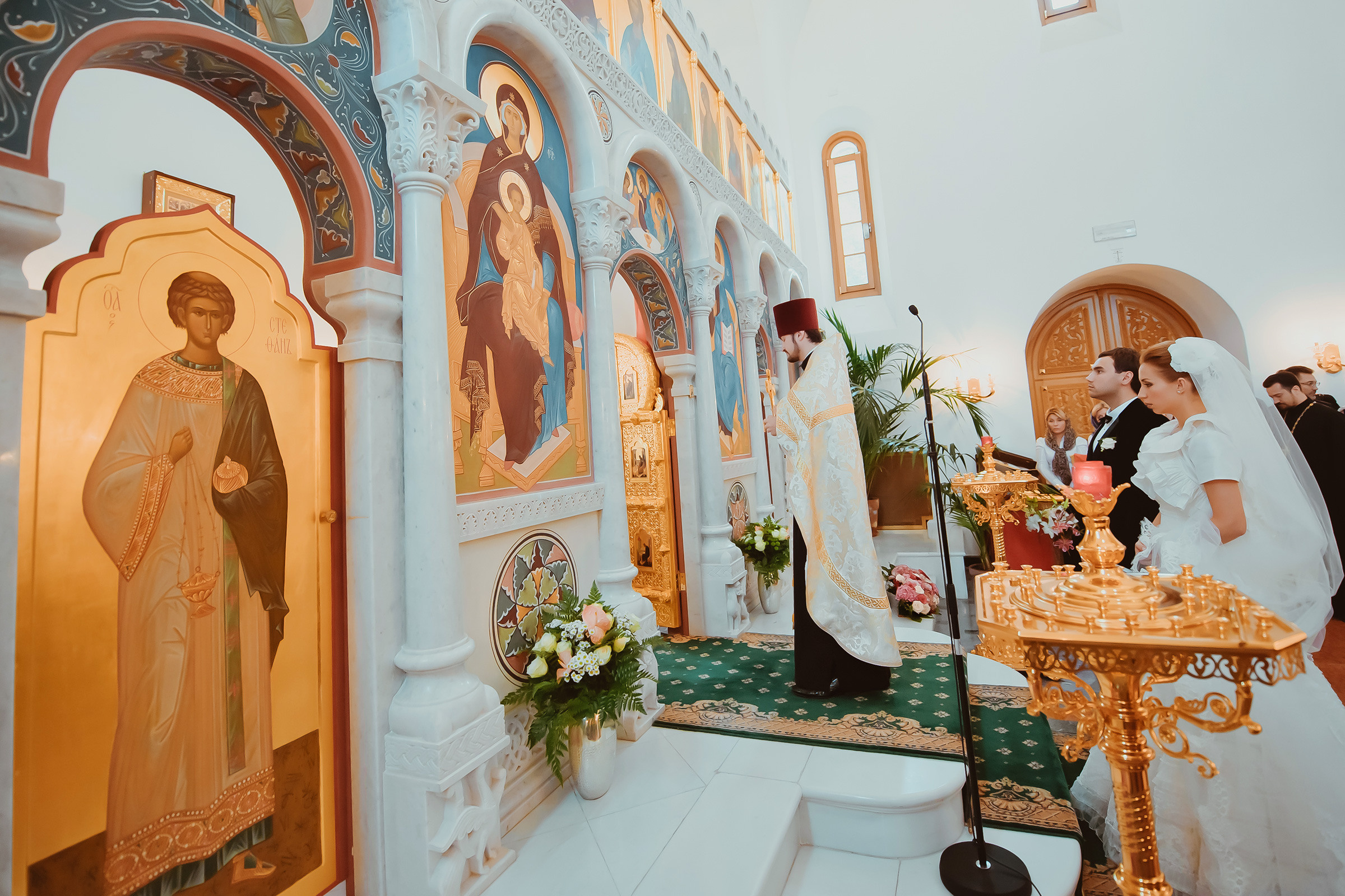 POLINA + DMITRY | RELIGIOUS WEDDING IN ROME. HOME