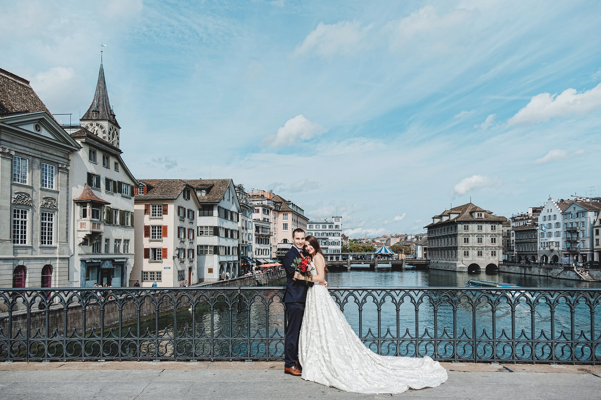 ANASTASIA + DMITRY | CIVIL WEDDING, ZÜRICH STADTHAUS | RECHBERG GARDEN. HOME