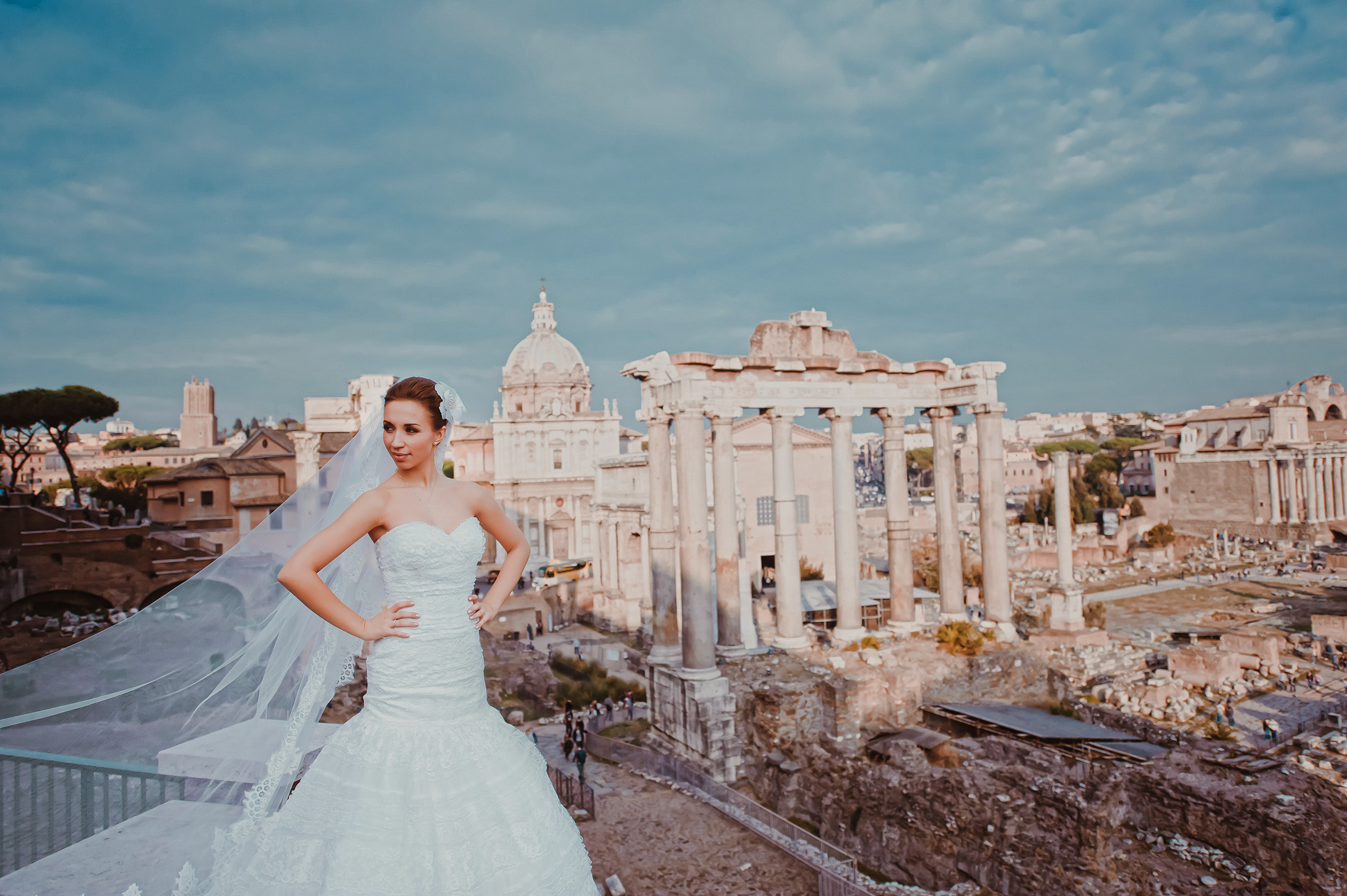 POLINA + DMITRY | RELIGIOUS WEDDING IN ROME. HOME
