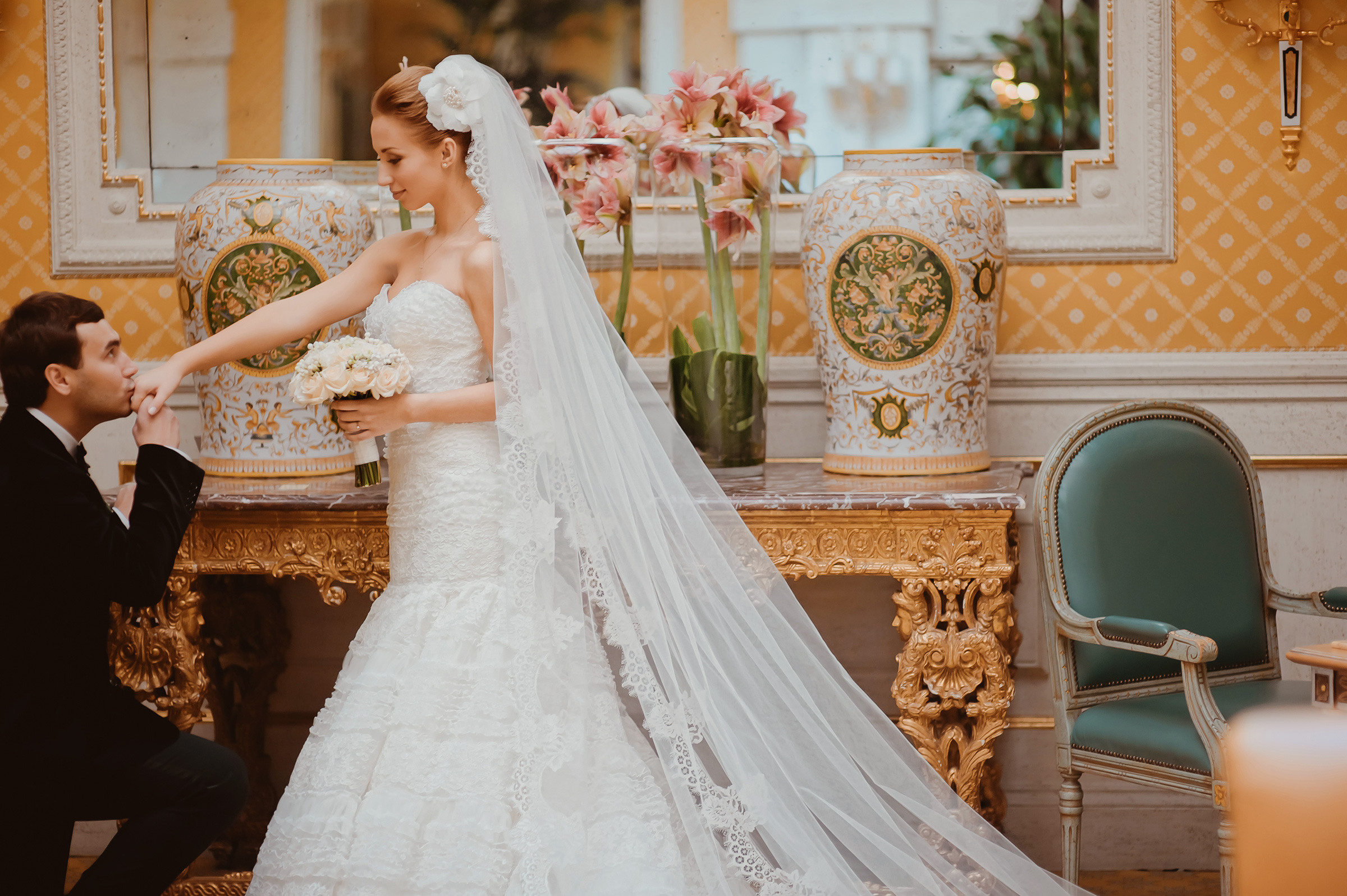 POLINA + DMITRY | RELIGIOUS WEDDING IN ROME. HOME