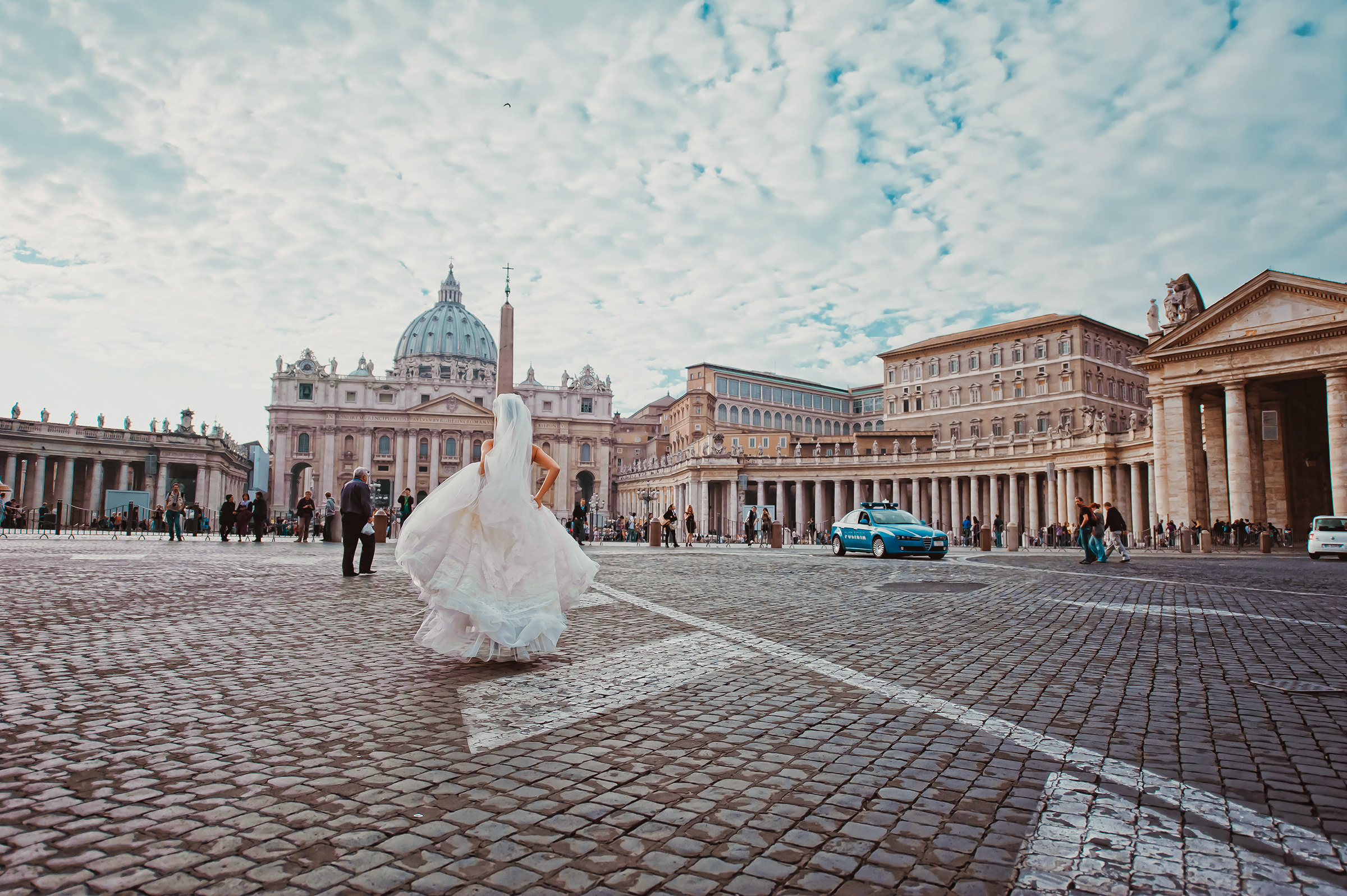 POLINA + DMITRY | RELIGIOUS WEDDING IN ROME. HOME