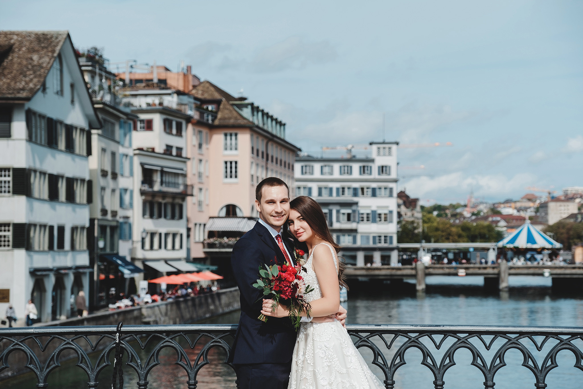ANASTASIA + DMITRY | CIVIL WEDDING, ZÜRICH STADTHAUS | RECHBERG GARDEN. HOME