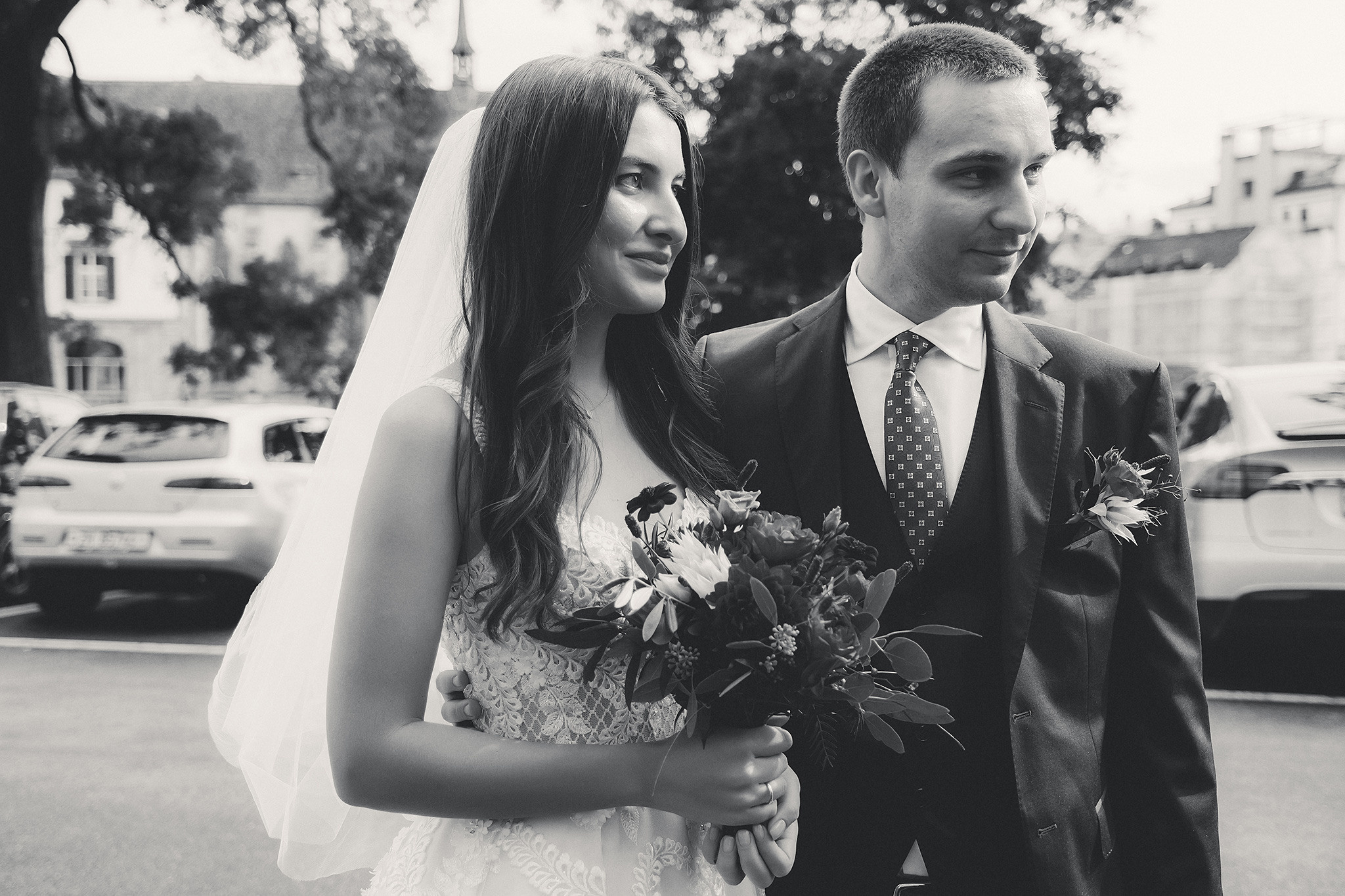 ANASTASIA + DMITRY | CIVIL WEDDING, ZÜRICH STADTHAUS | RECHBERG GARDEN. HOME
