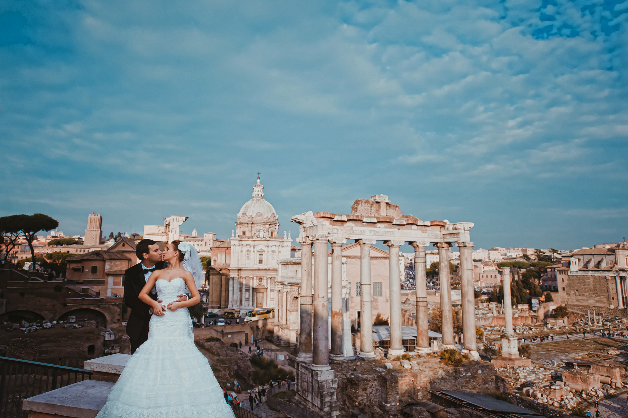 POLINA + DMITRY | RELIGIOUS WEDDING IN ROME. HOME
