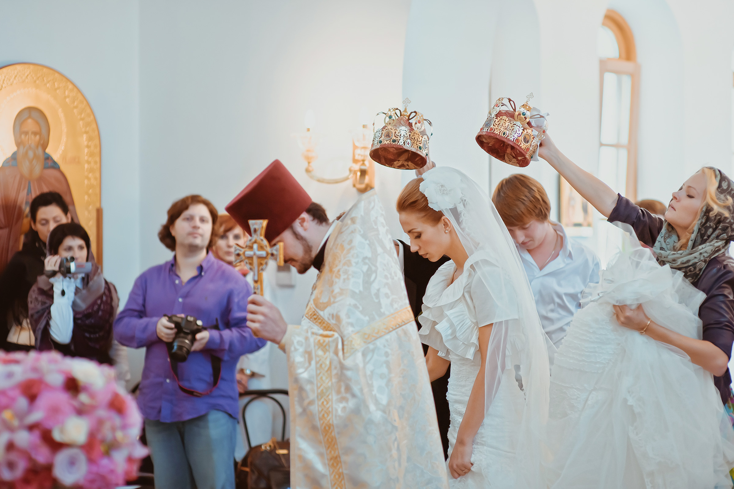 POLINA + DMITRY | RELIGIOUS WEDDING IN ROME. HOME