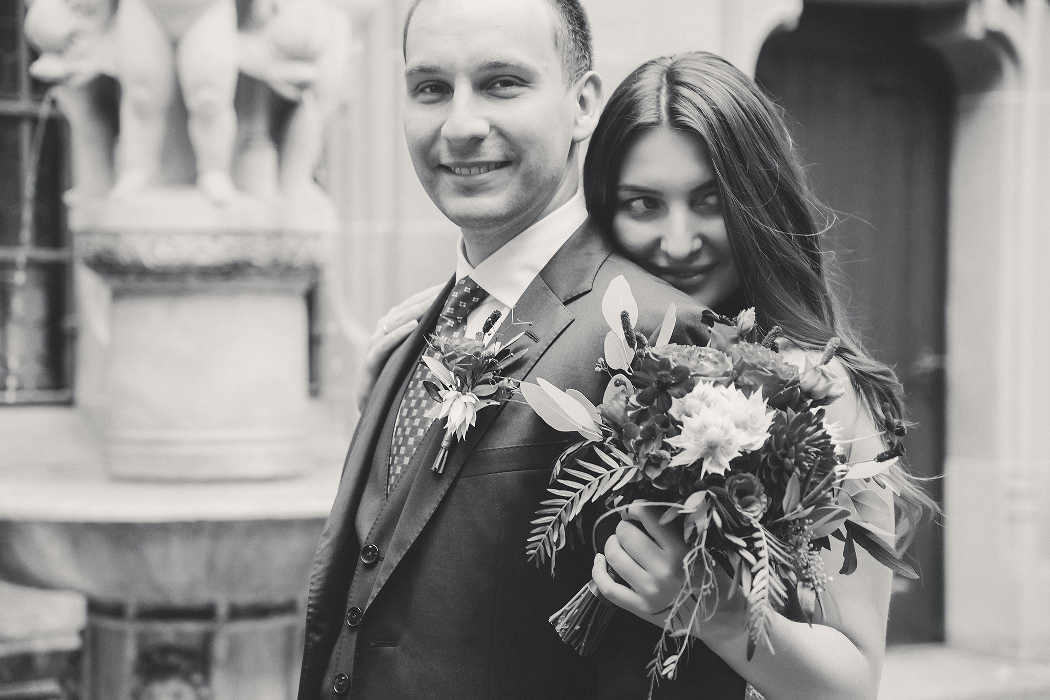 ANASTASIA + DMITRY | CIVIL WEDDING, ZÜRICH STADTHAUS | RECHBERG GARDEN. HOME