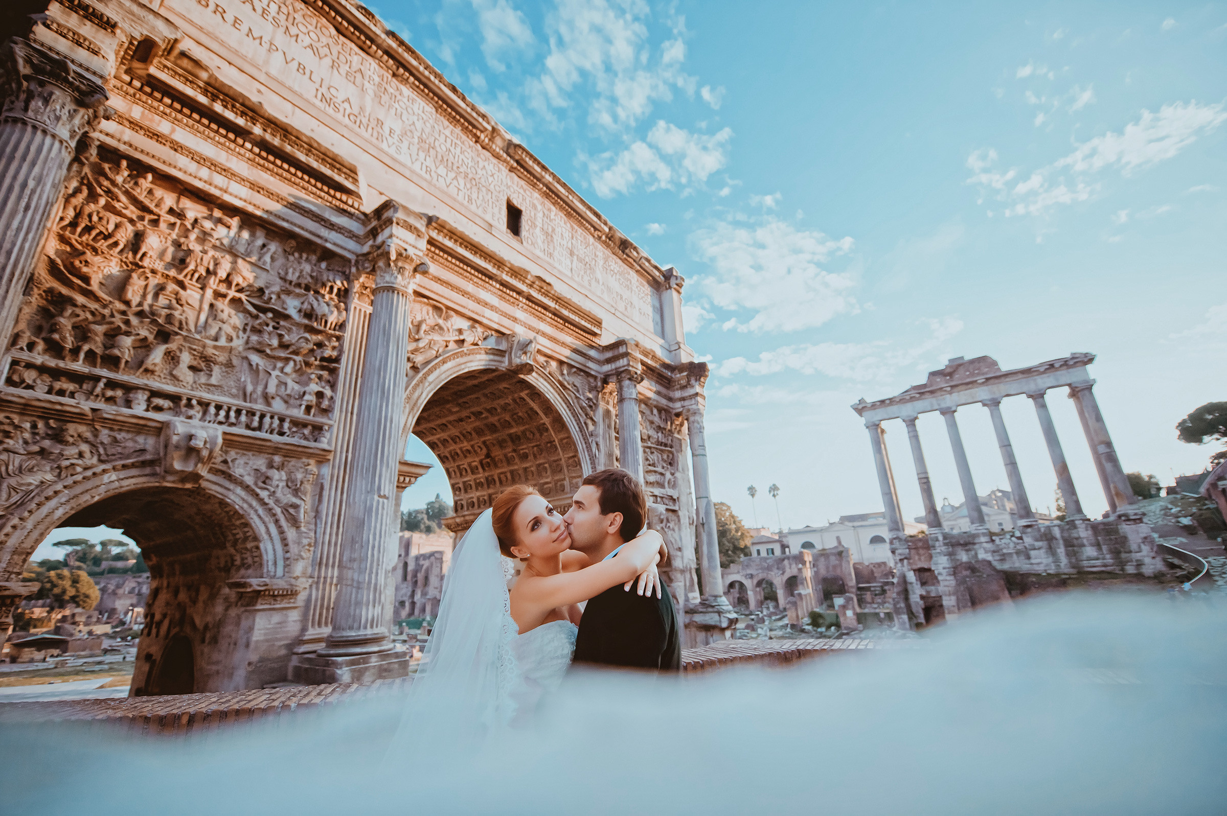 POLINA + DMITRY | RELIGIOUS WEDDING IN ROME. HOME