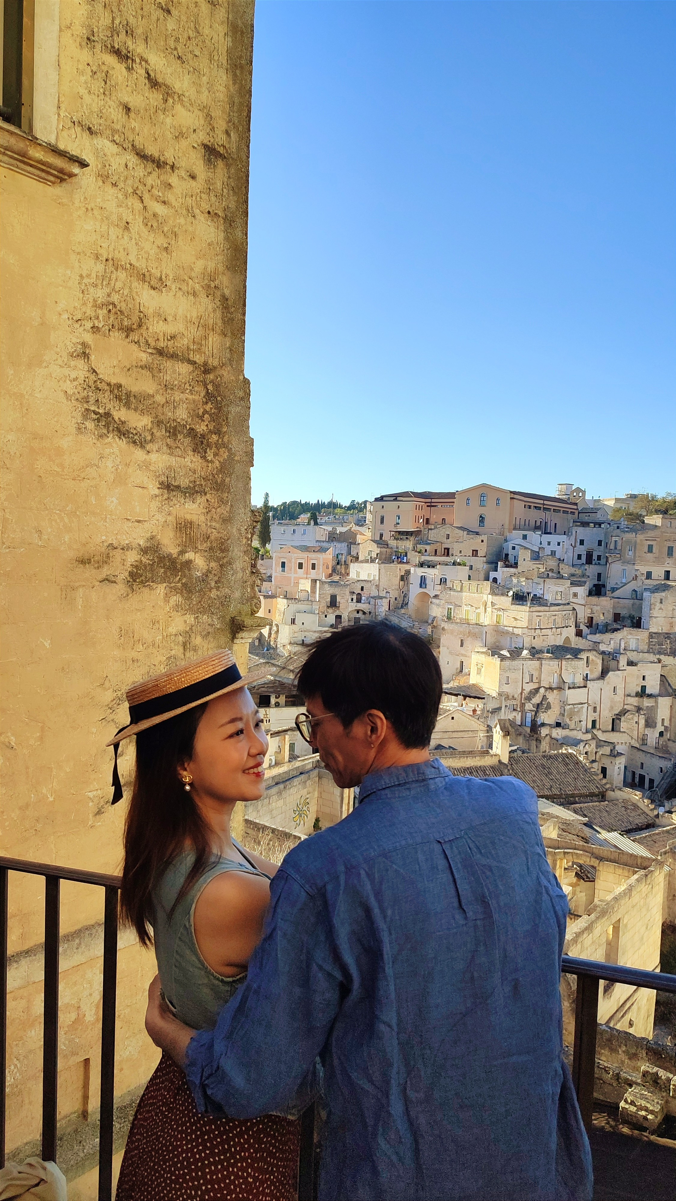 Romantic walk in Matera
