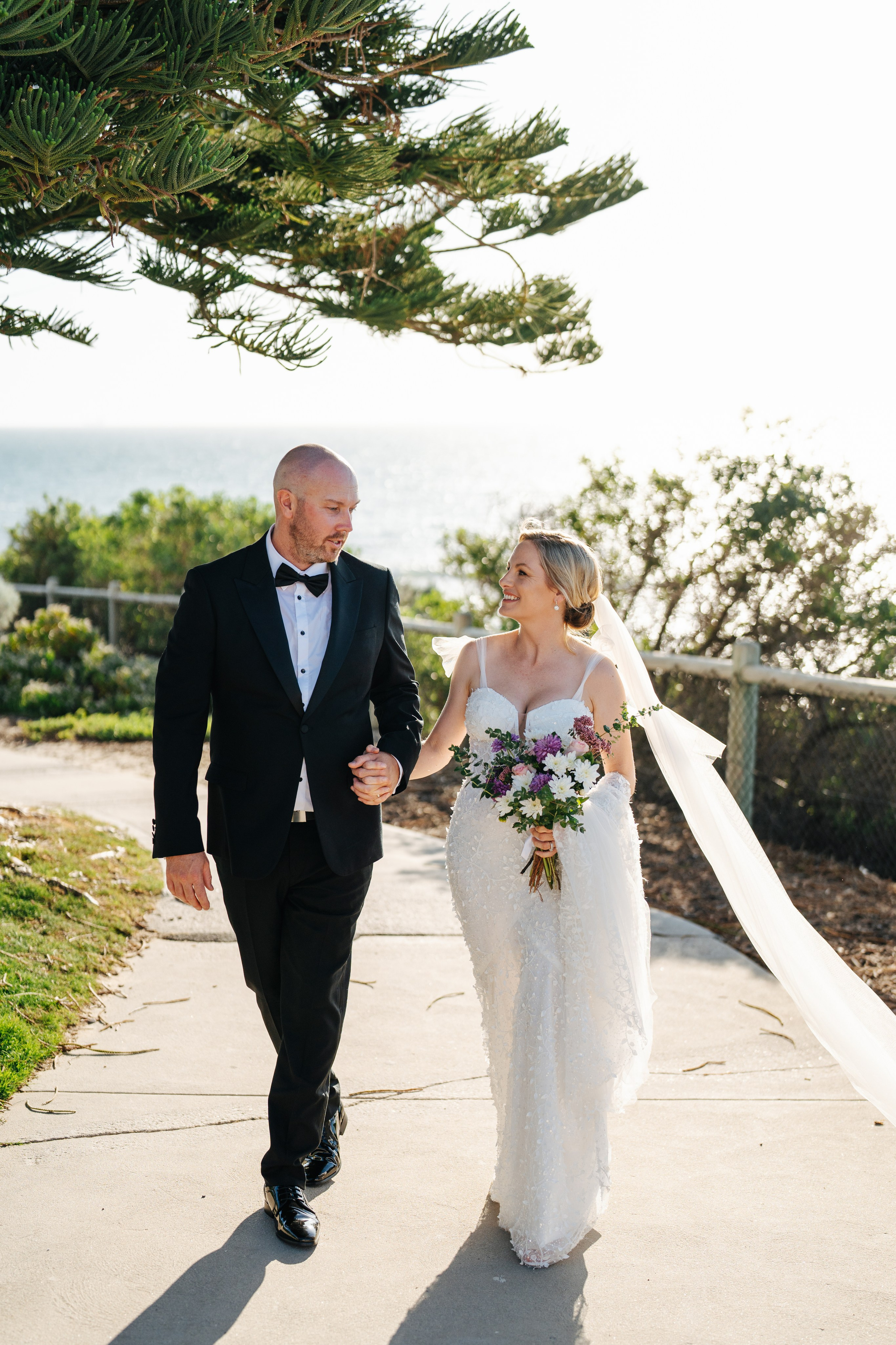 Stacey & Tim — Watermans Bay. Emma Joy Photography