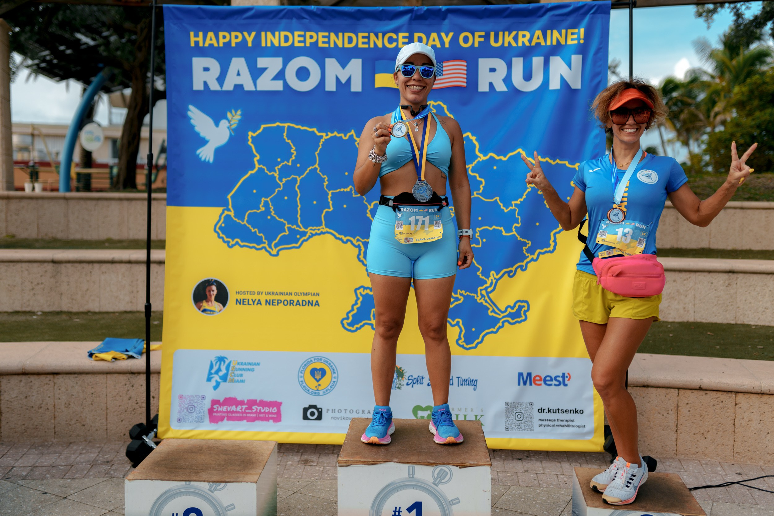 RAZOM RUN. ФОТОГРАФ ФЛОРИДА МАЙАМИ