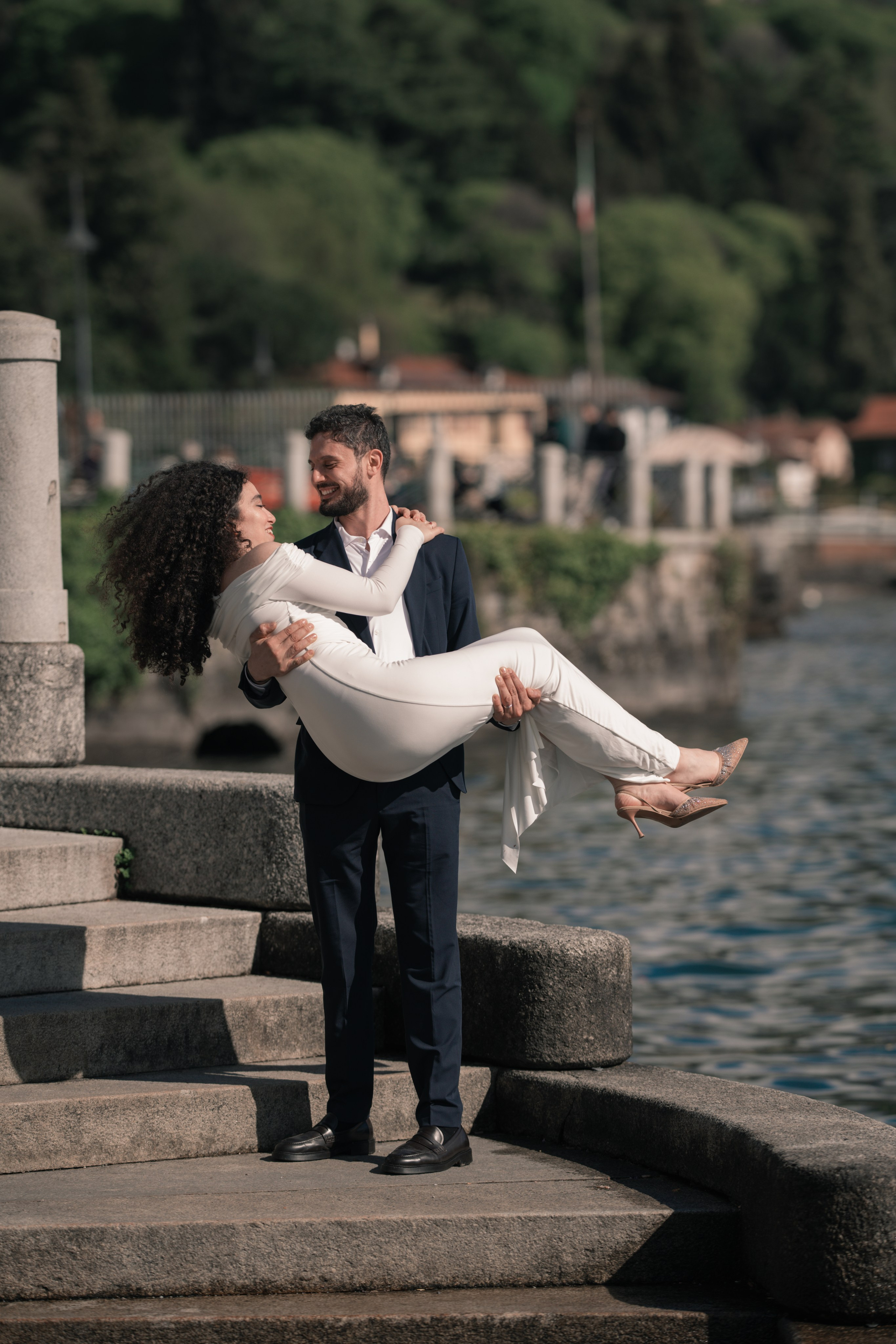 Yesmine & Temim. Fotografo matrimonio Lago di Como Ferrari Media Production