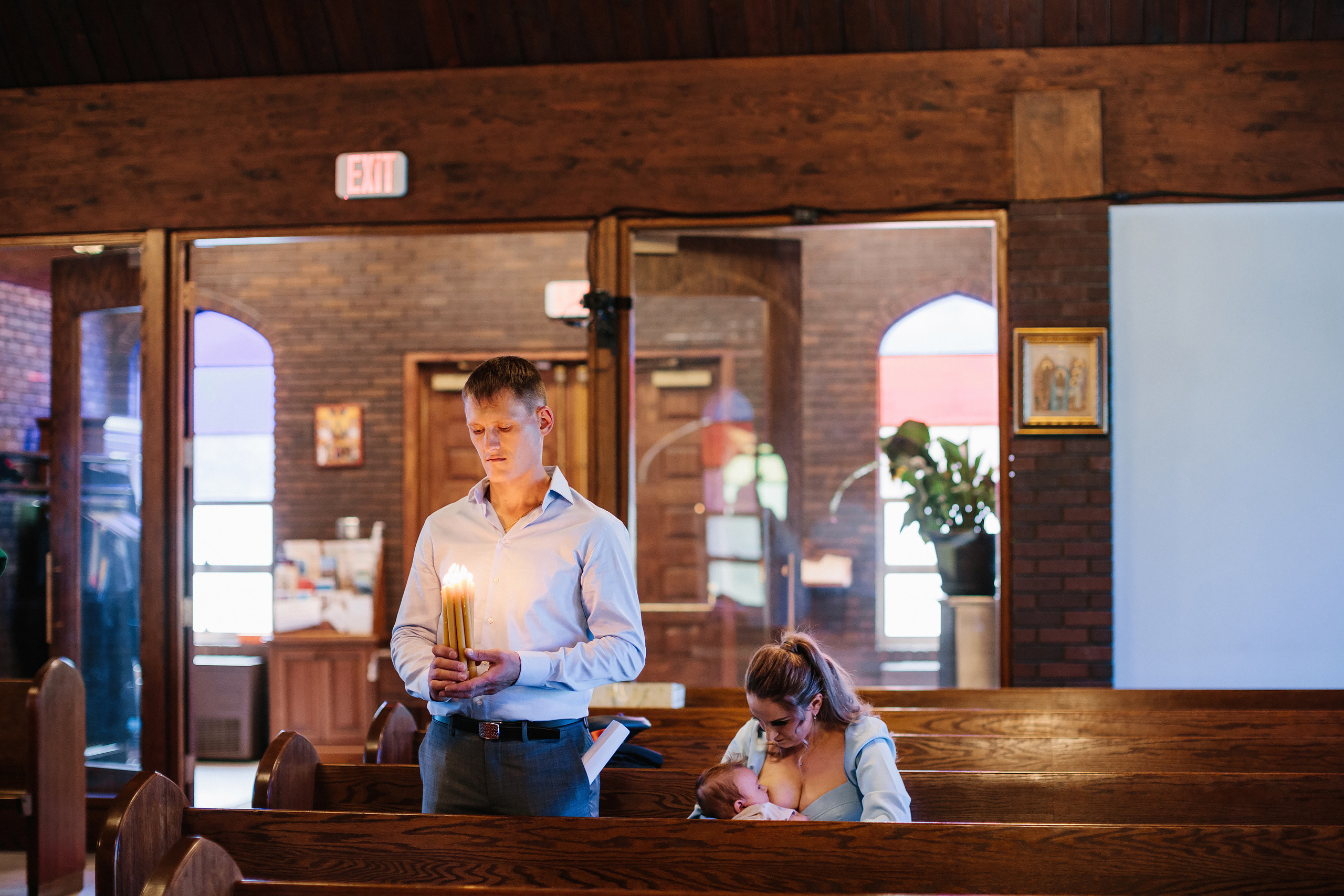 07.02.2022 Christening. Wedding family event photographer in Chicago Nick Yushevich